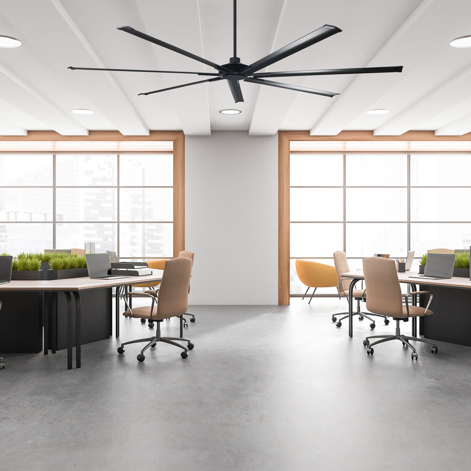 Parrot Uncle F8311BK110V Ceiling-Fans - View #2