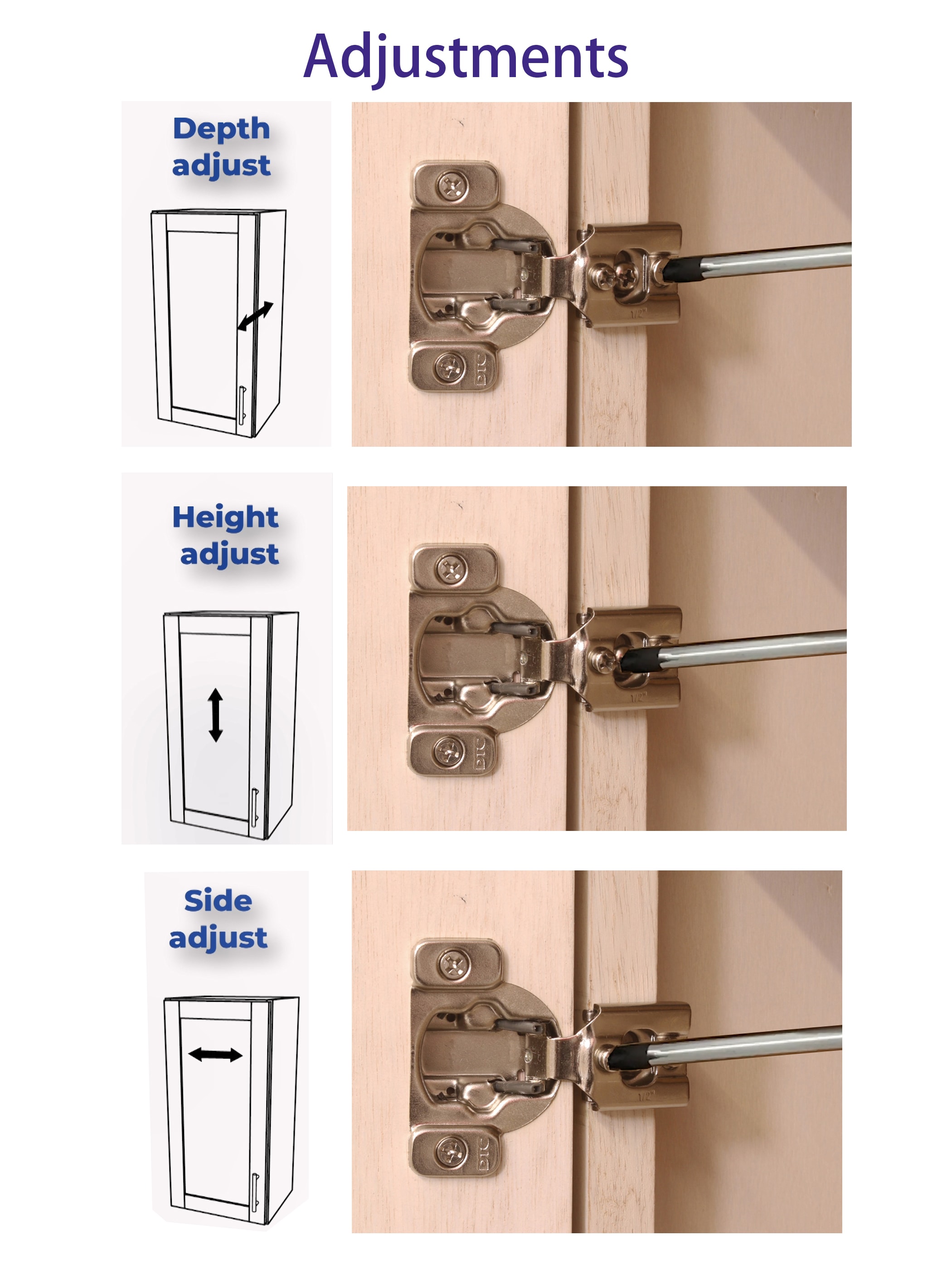 RELIABILT H8E055 Cabinet-Hinges - View #11