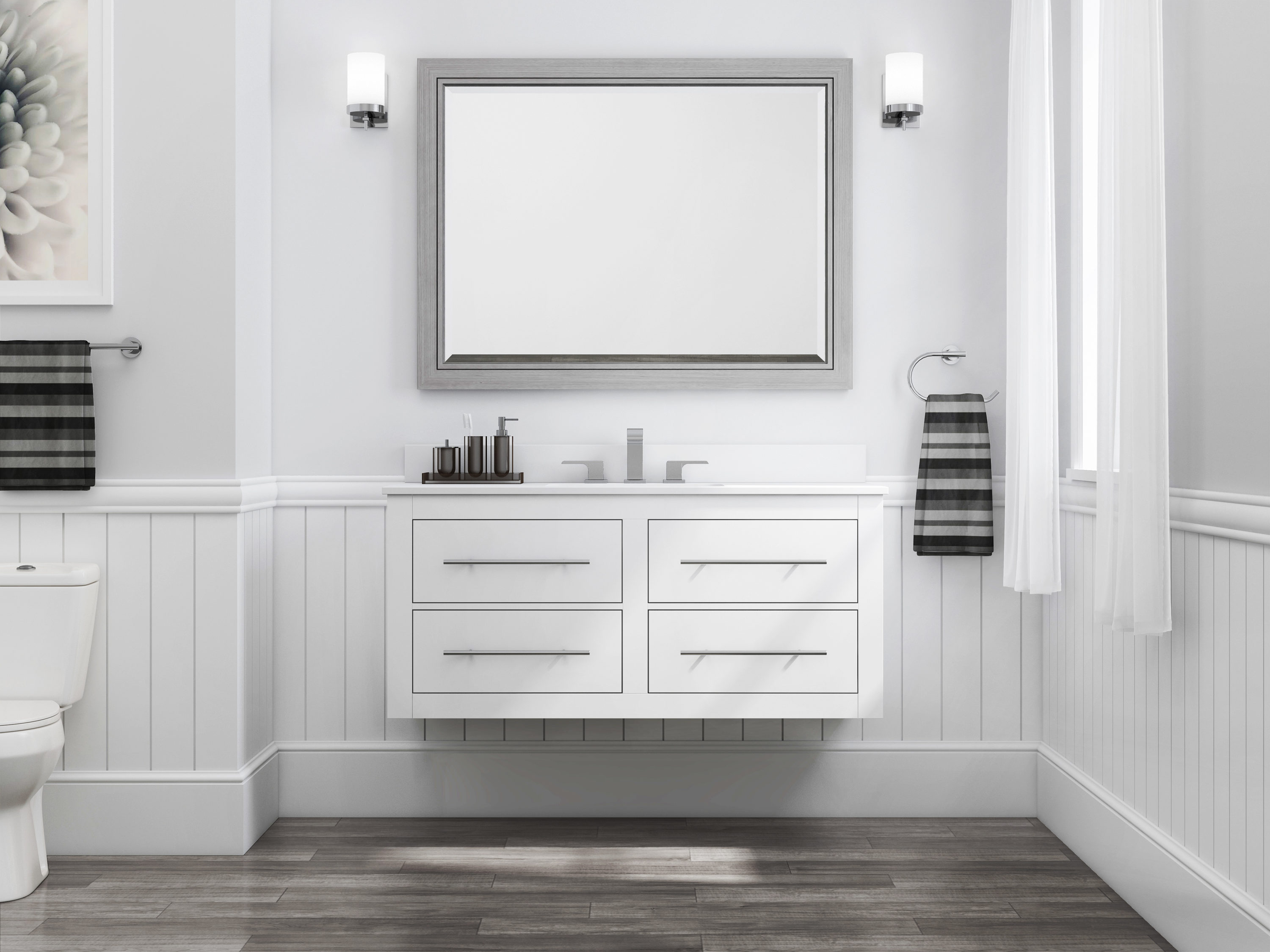 allen + roth LWS48HWV Bath-Vanity-Combo - View #4