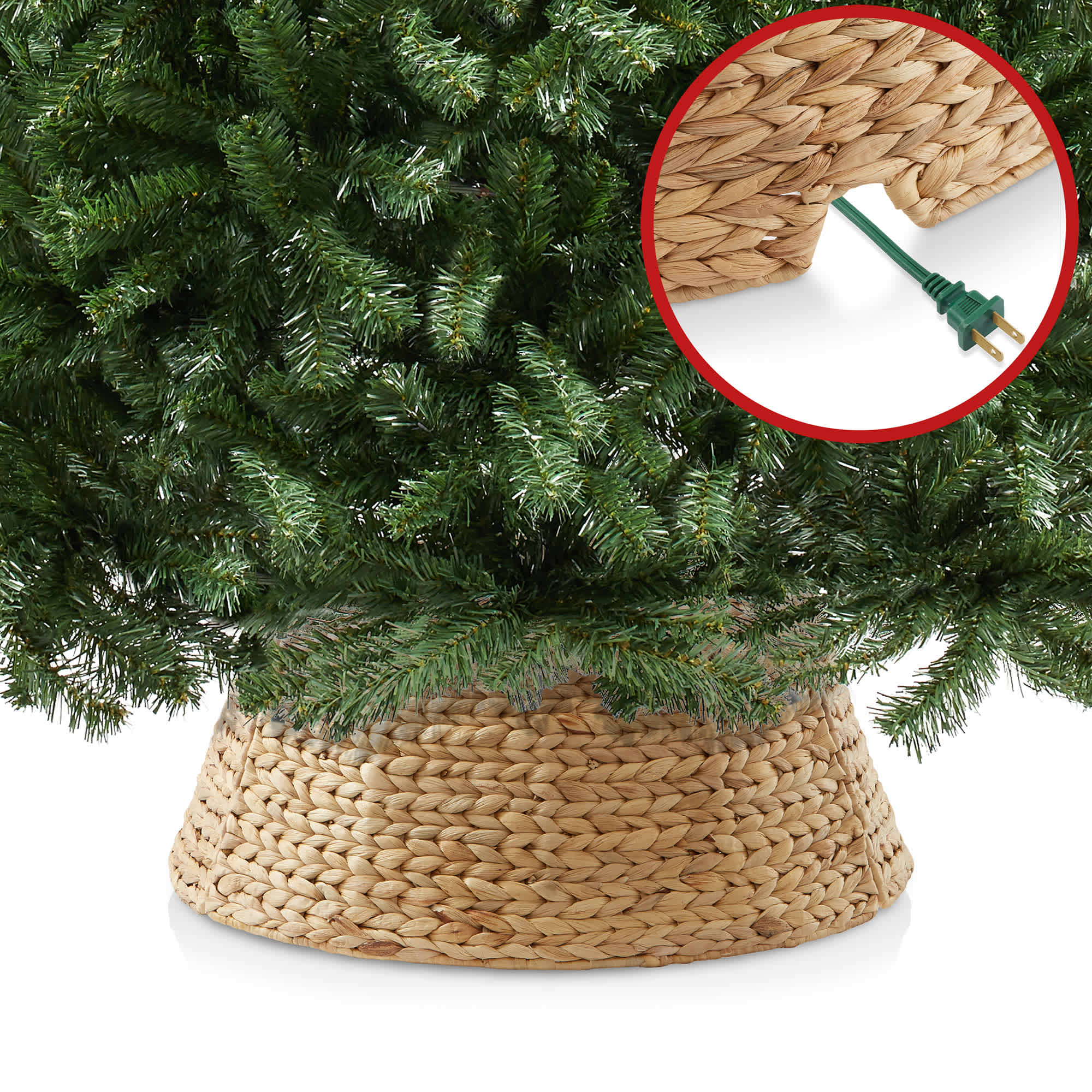 Casafield SZN-CLR-2418-NAT Tree-Skirts - View #4