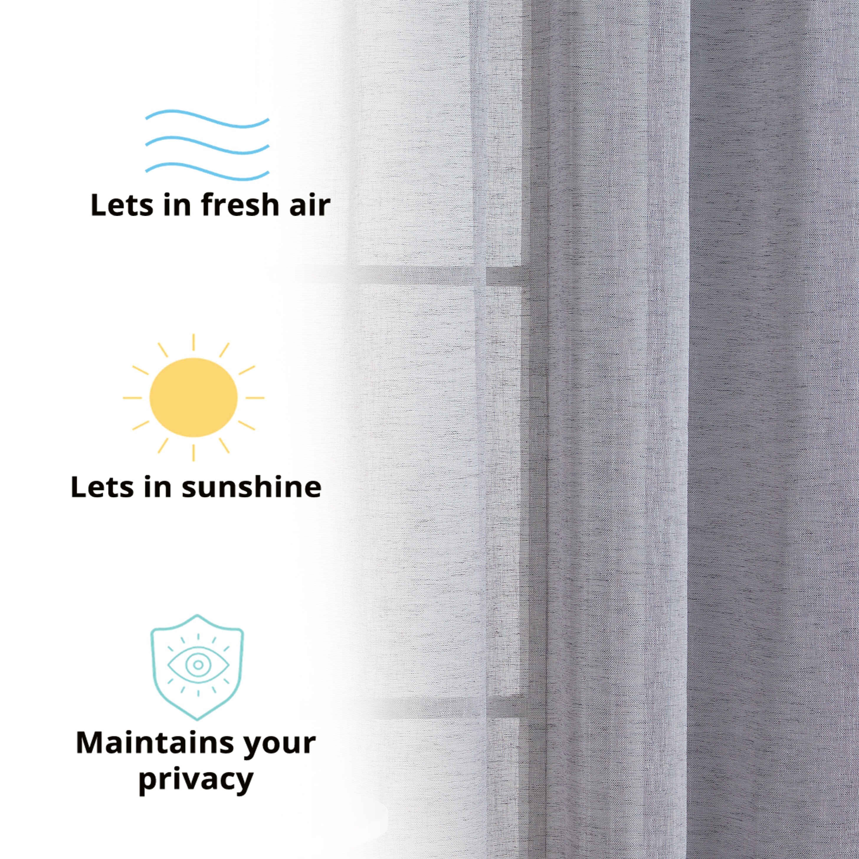 HLC.me PEN-LNRP-CHARC72 curtains - View #4