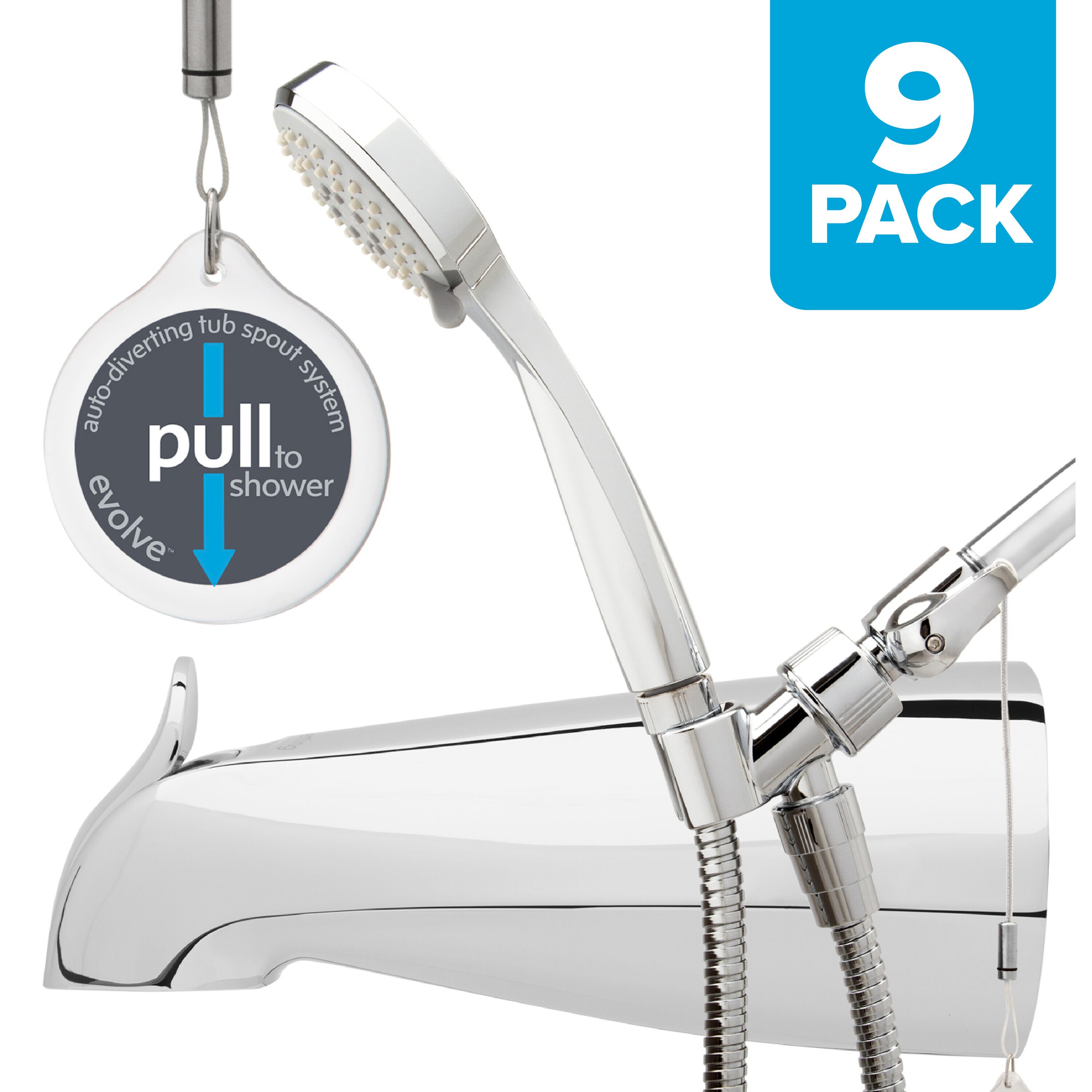 Evolve EV3342-CP150-SB-CS Fixed-Showerhead - View #2