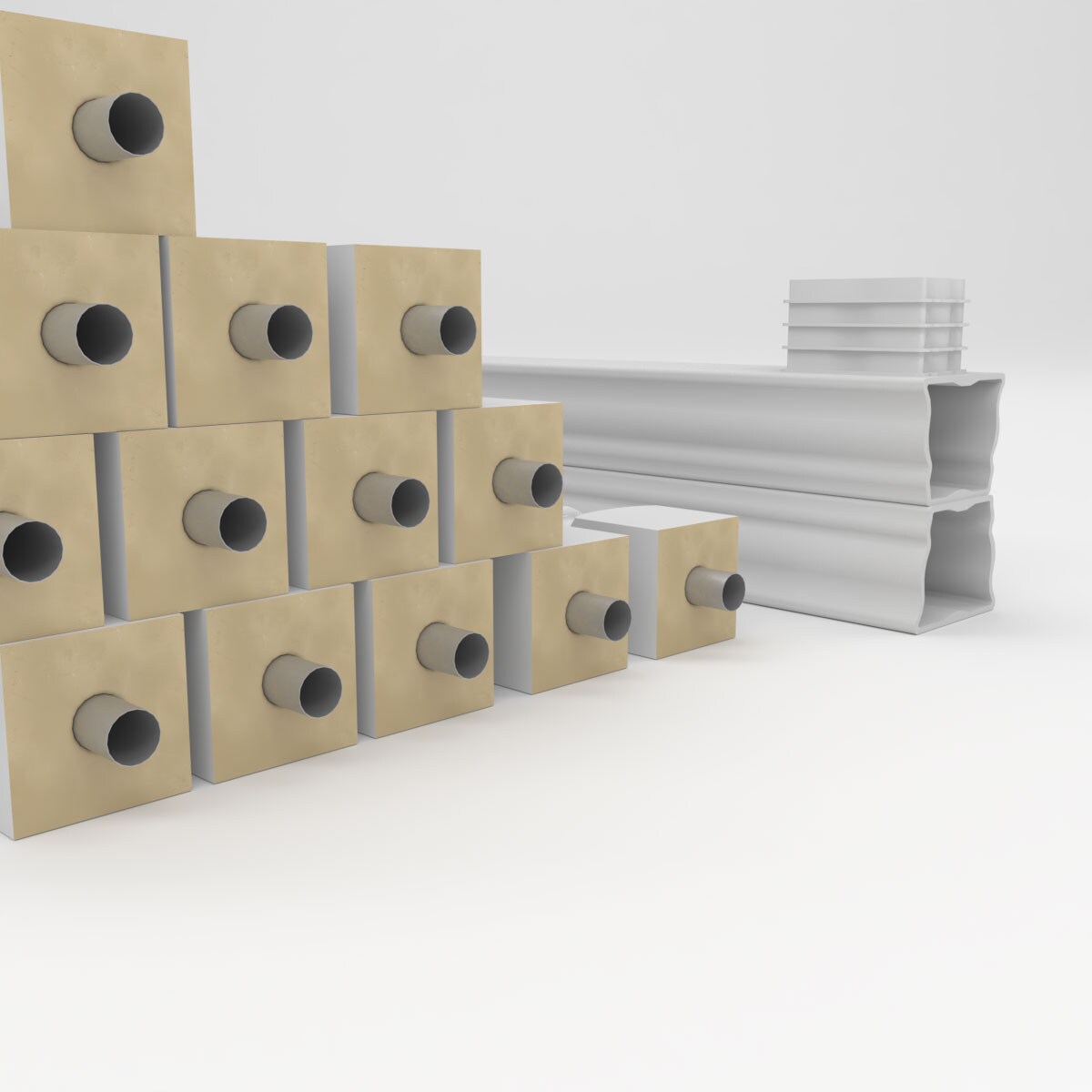 Ekena Millwork BALK42X096WEA railings - View #6