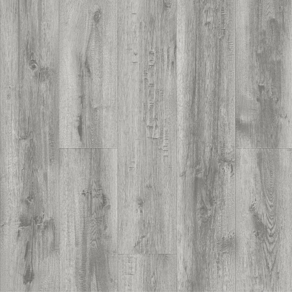 Deco Products AR143 HYDROSTOP Cumberland Gray Wood look 20-mil x 7-in W x 48-in L Waterproof and Water Resistant Interlocking Luxury Vinyl Plank Flooring ( 23.64-sq ft Carton )