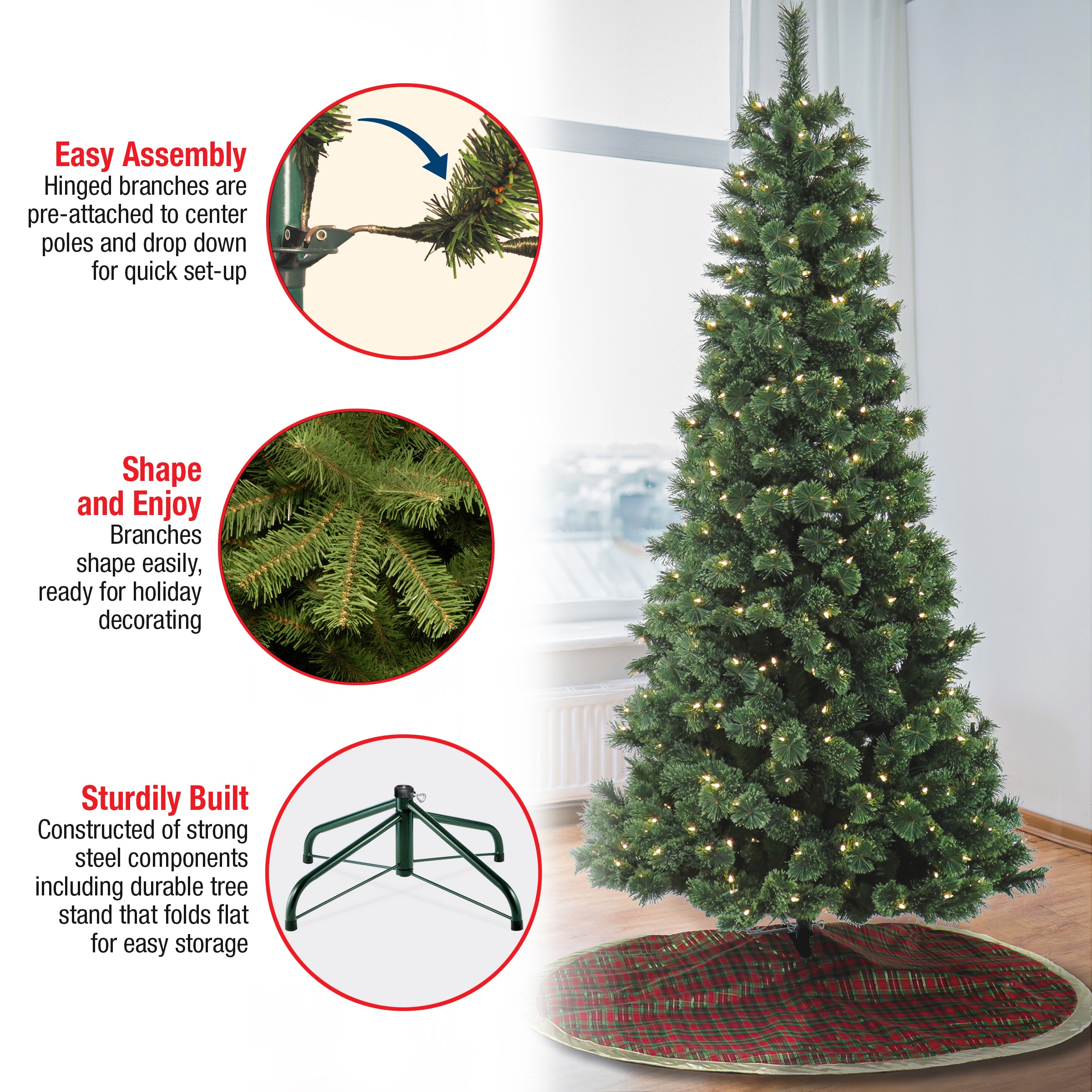 National Tree Company PKP64-300L-75 Artificial-Christmas-Trees - View #4