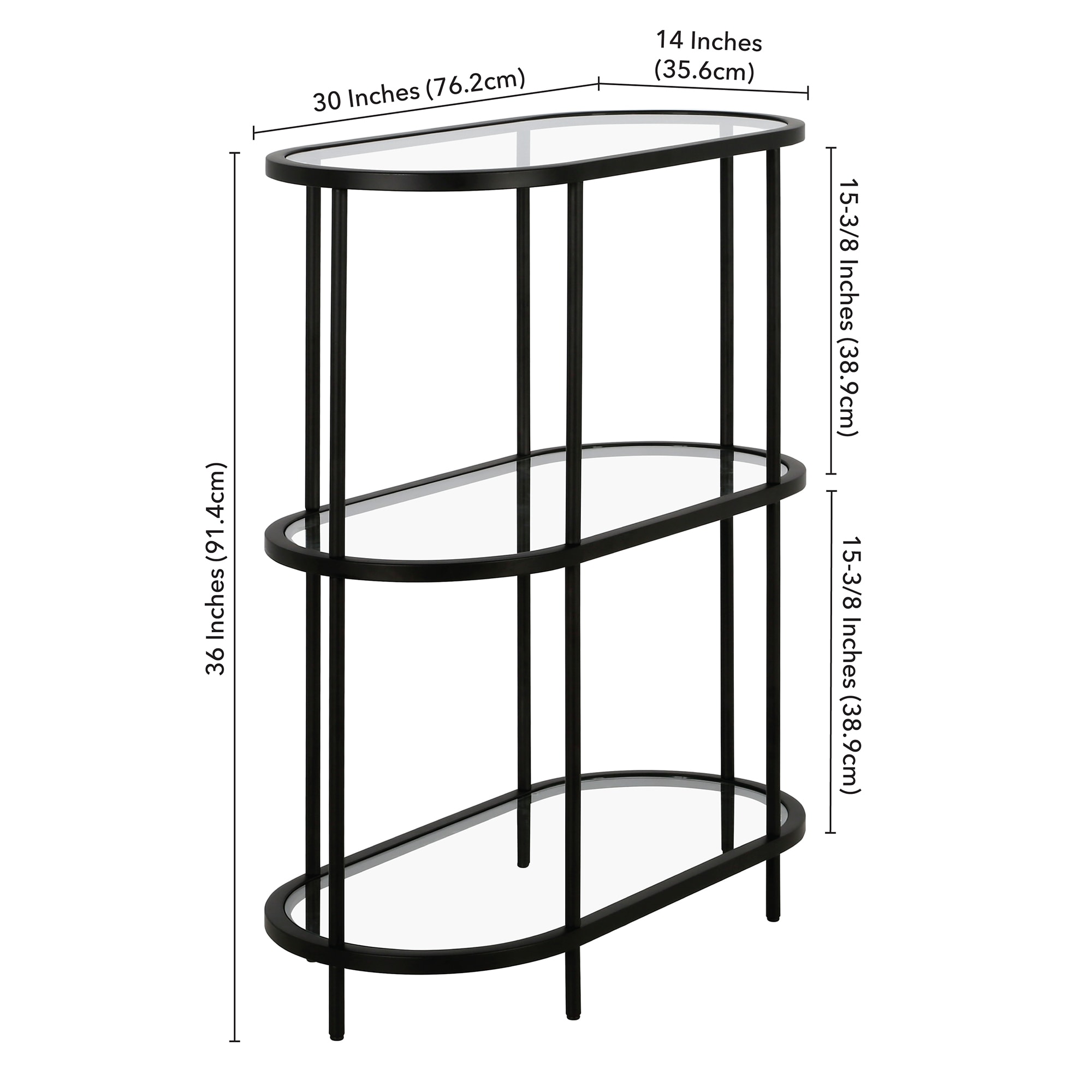 Hailey Home BK1056 bookcases - View #5