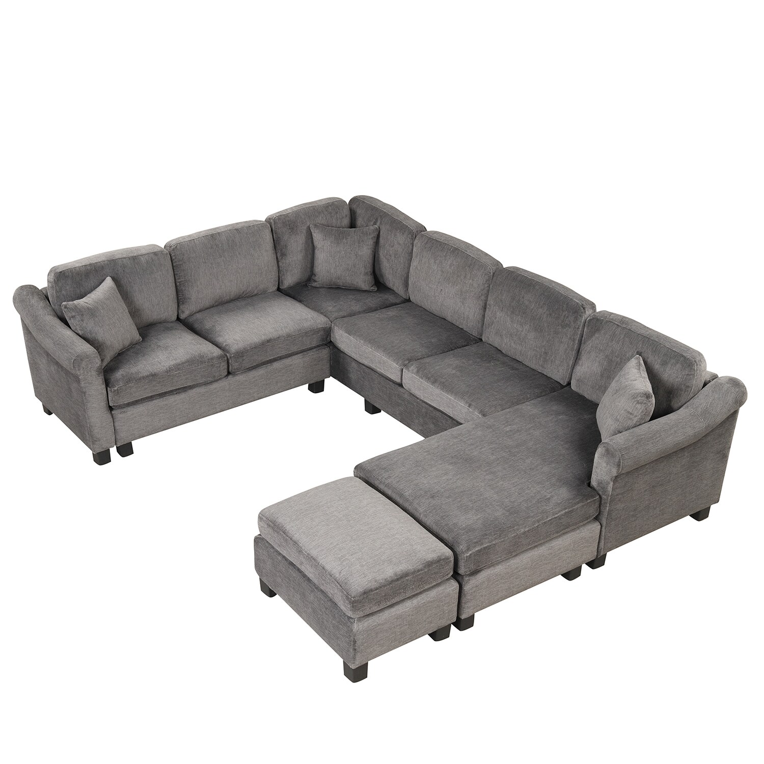 SINOFURN SYA370009GY Sofas-Loveseats - View #11