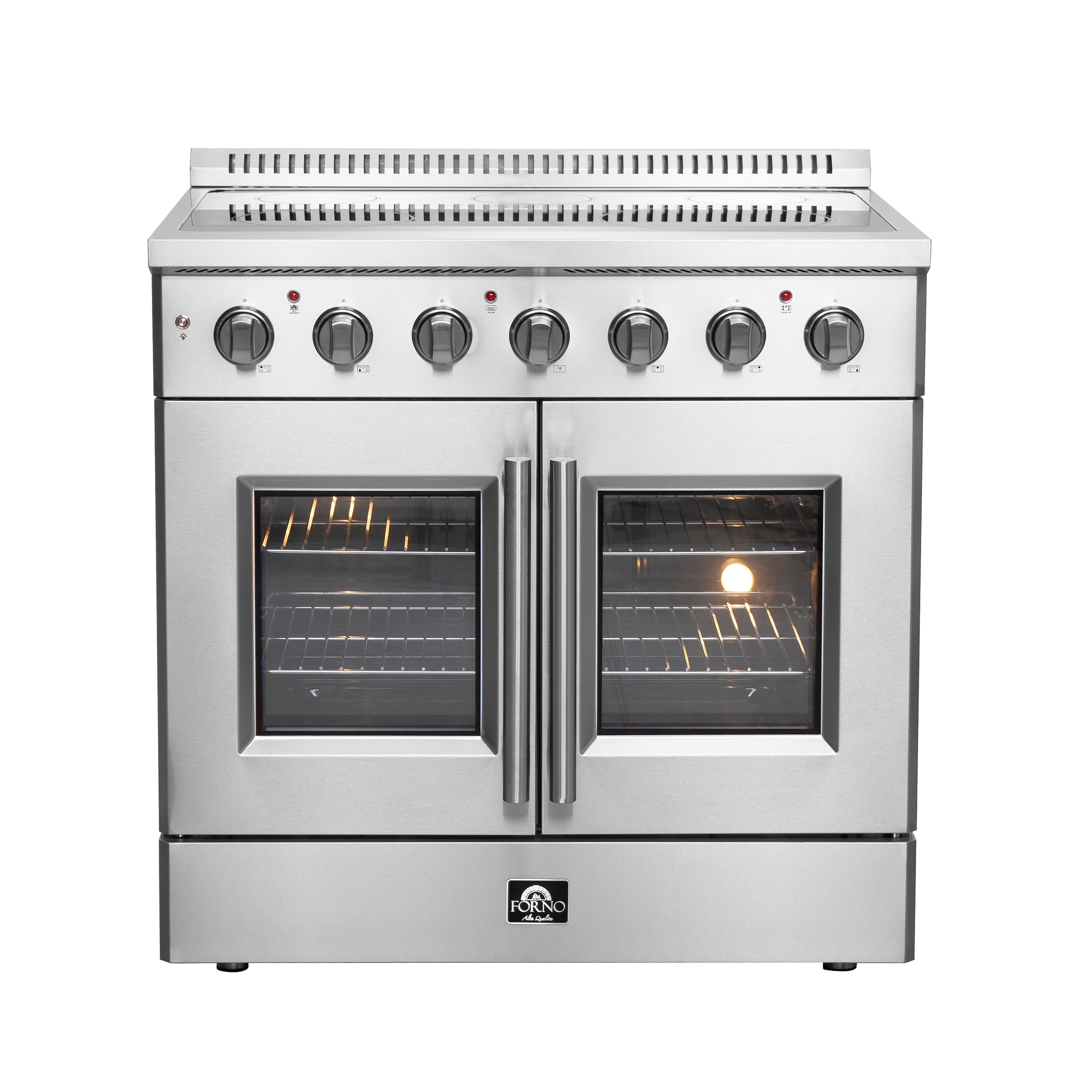 FORNO Galiano 36-in 6 Burners 5.36-cu ft Freestanding Natural Gas