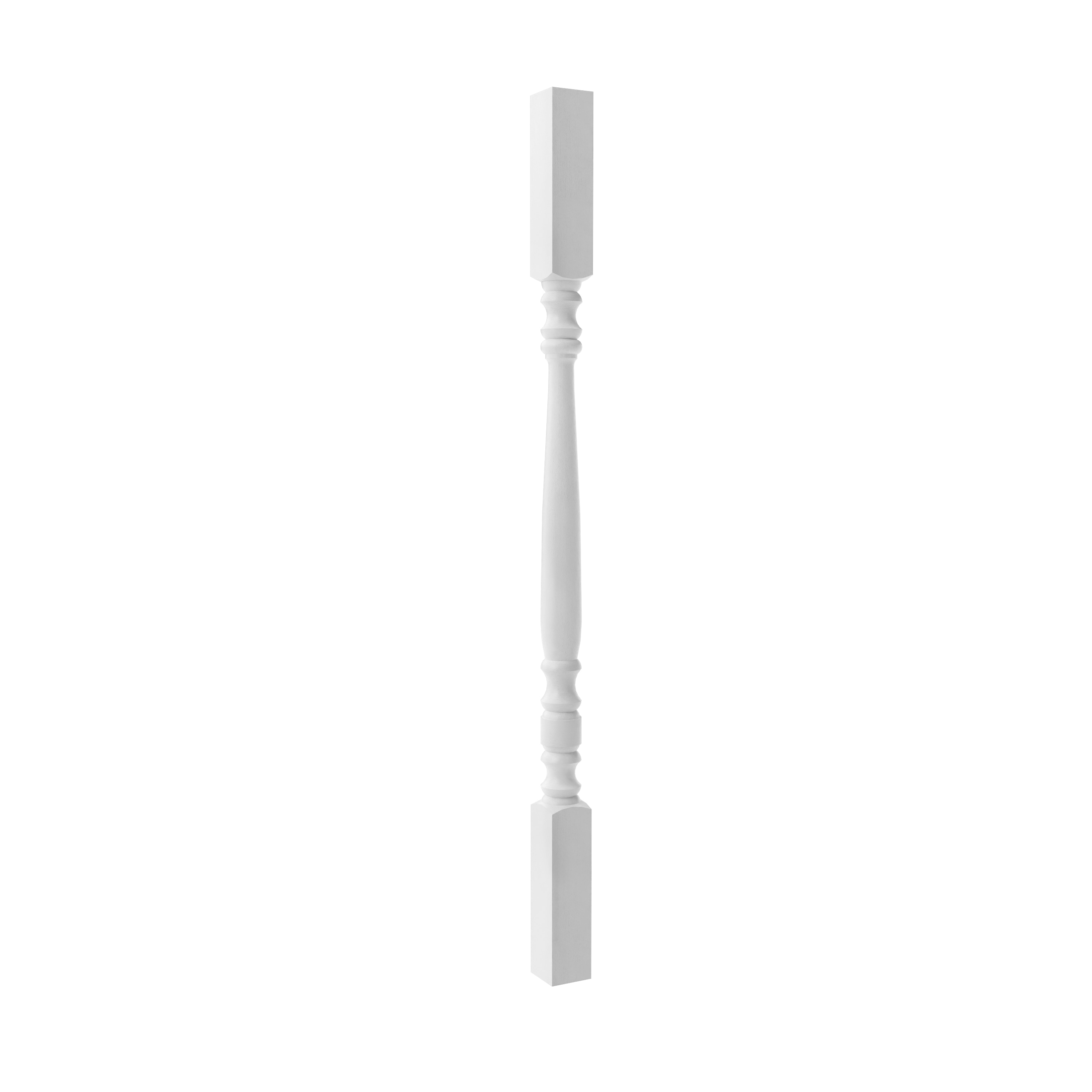 Crown Heritage 459500534 34-in x 1.75-in Primed White Square Top Stair Baluster