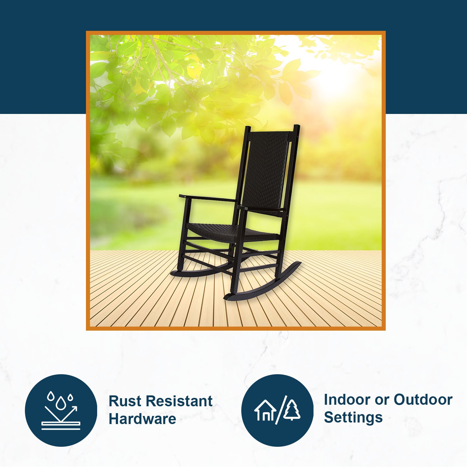 Shine Company 4335BK Patio-Chairs - View #9