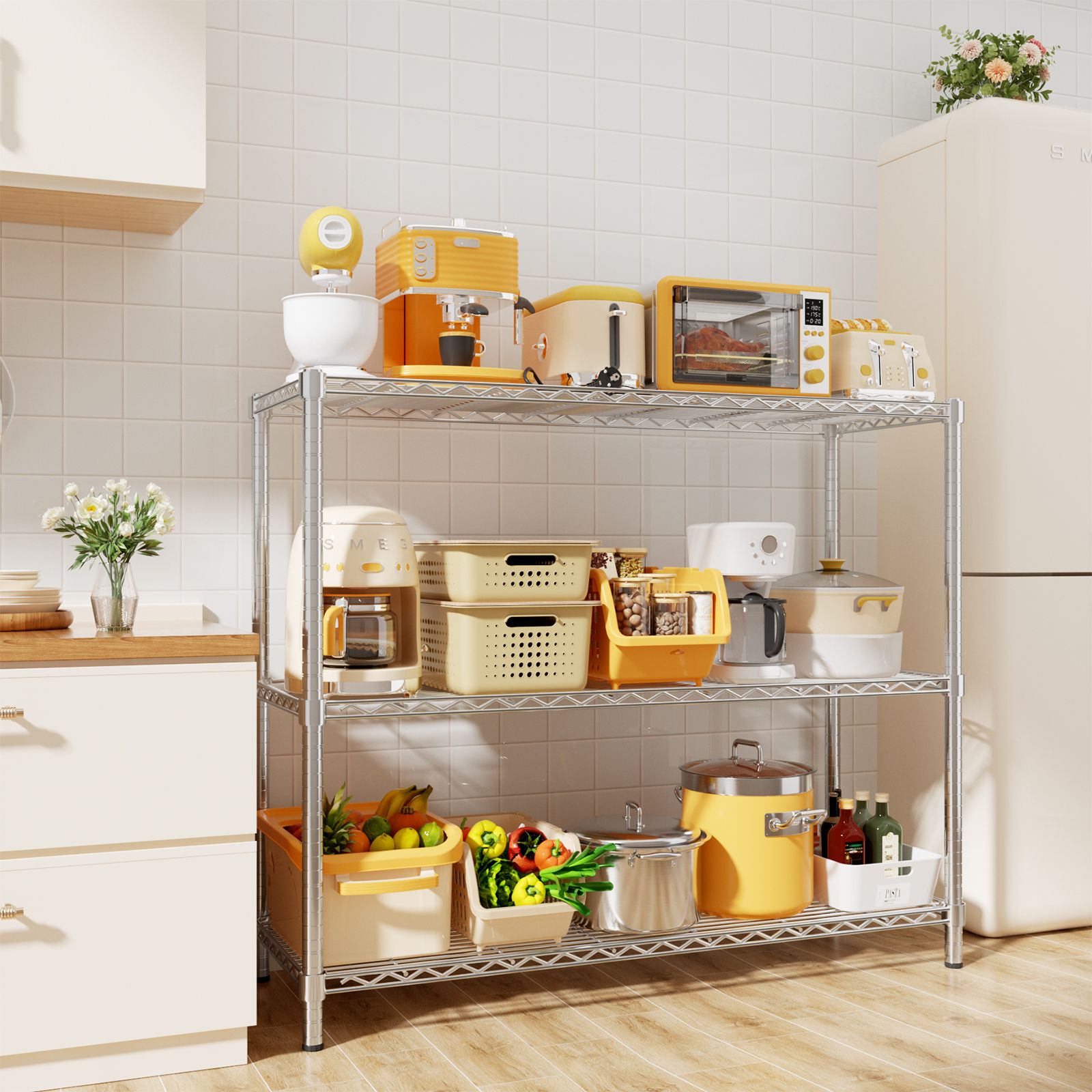 LOVMOR CHROME-48HAGW3C-PLR Free-Standing-Shelving - View #6