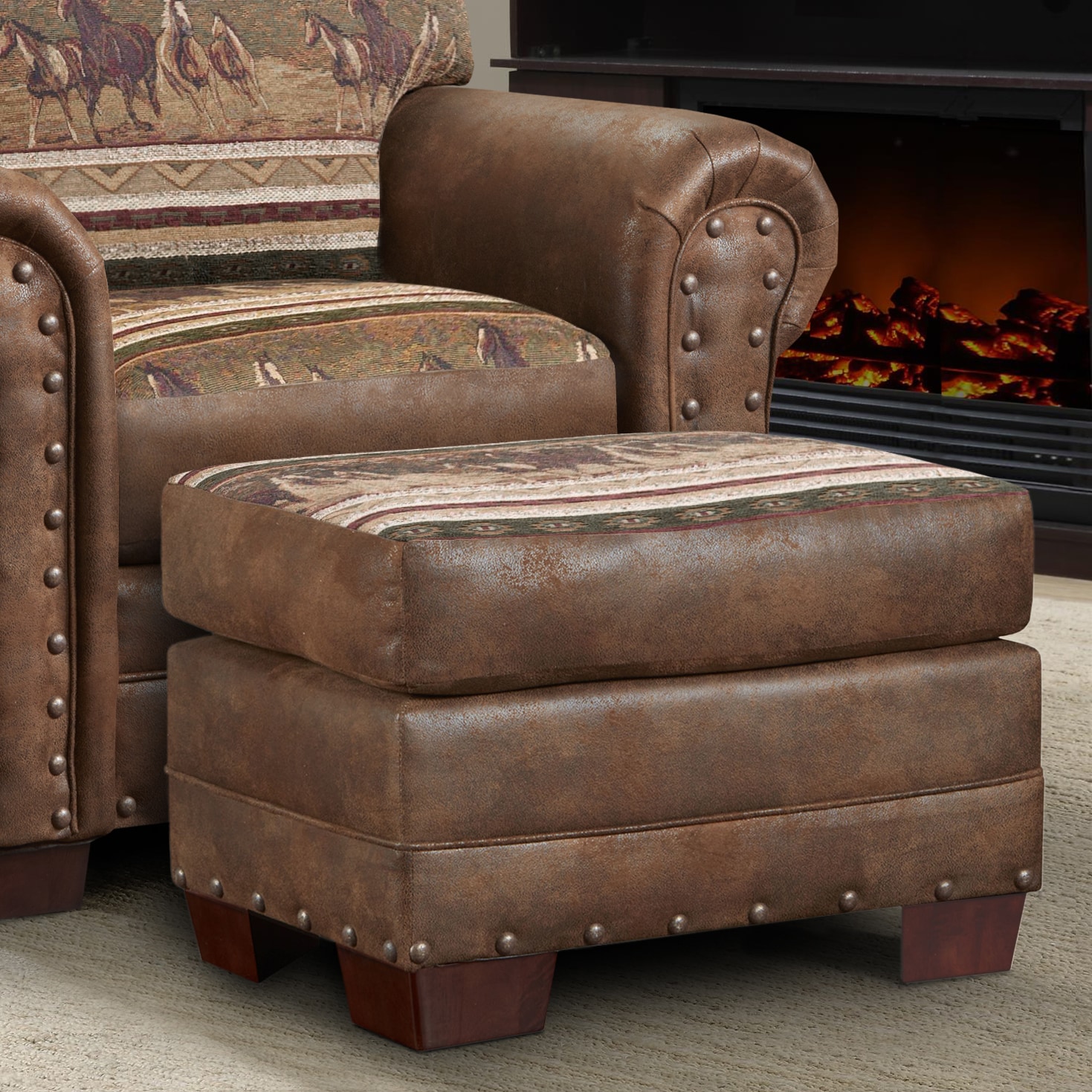 Ottomans & Poufs Collection Name Lodge