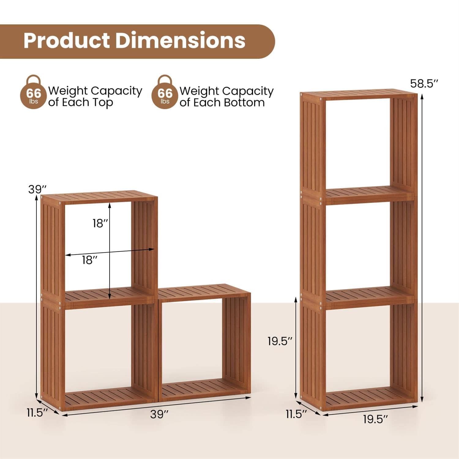 VERYKE 3851215251827 bookcases - View #3