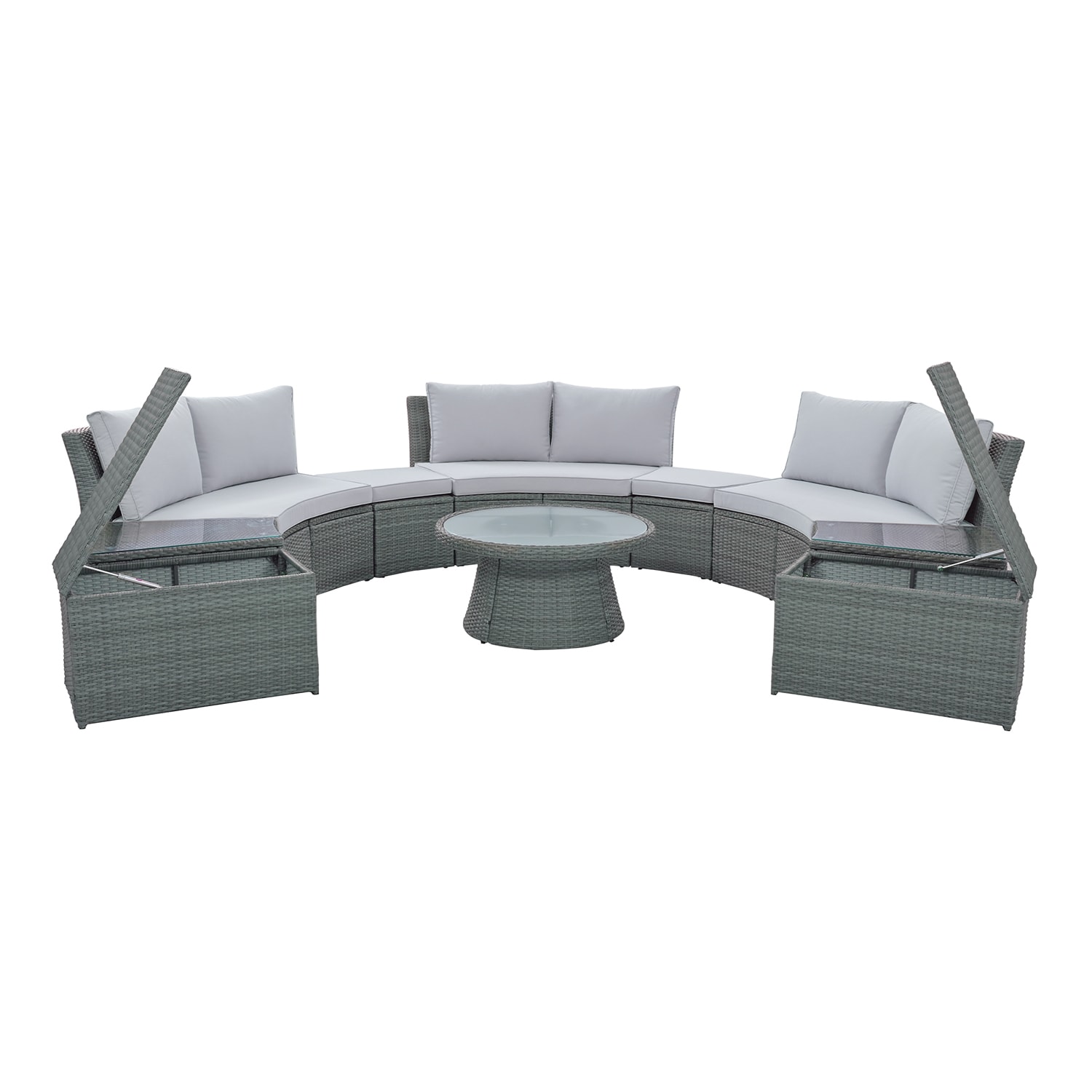 SINOFURN SYA380069GY Patio-Conversation-Sets - View #15