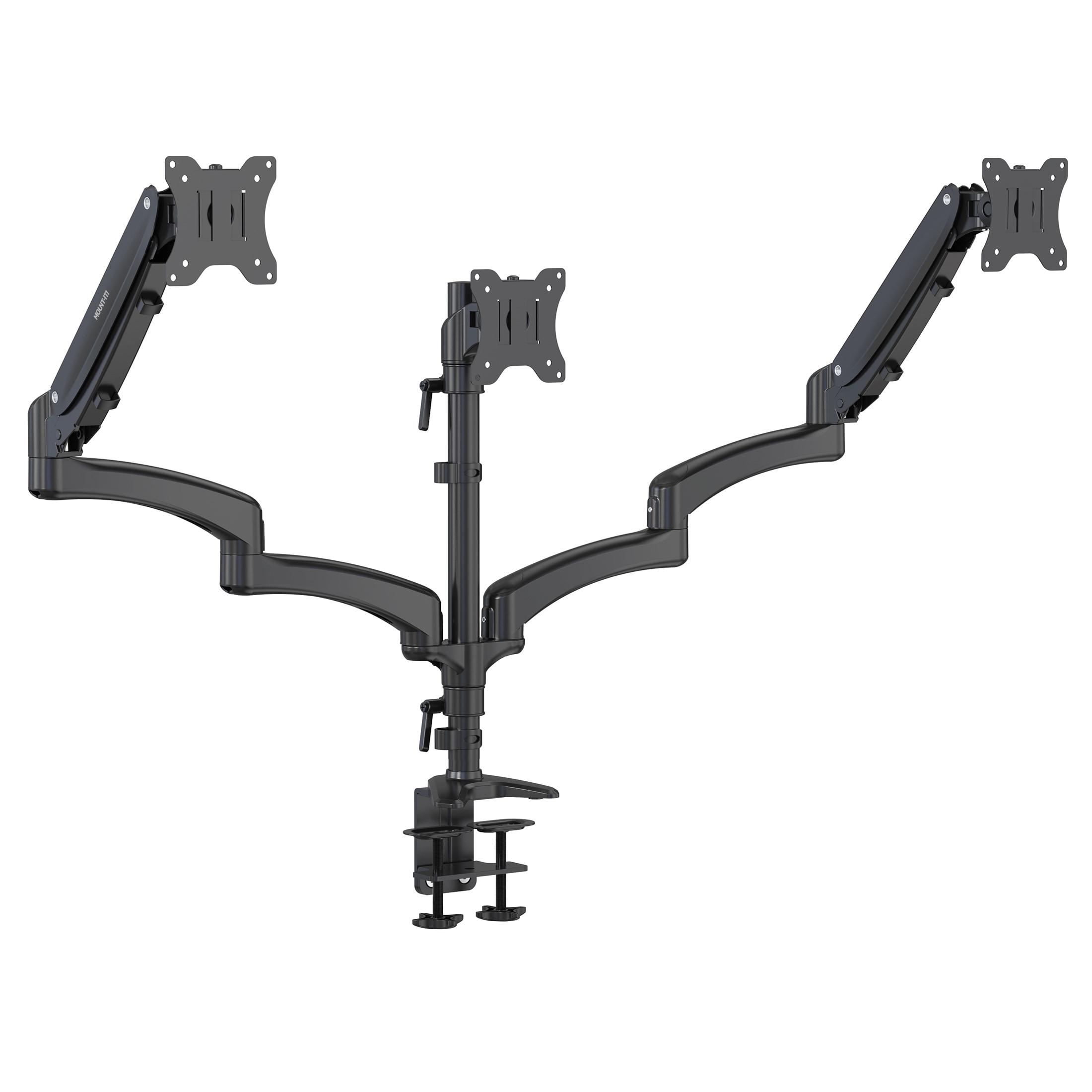 MI-4753B Triple Monitor Mount with Gas Spring Arms