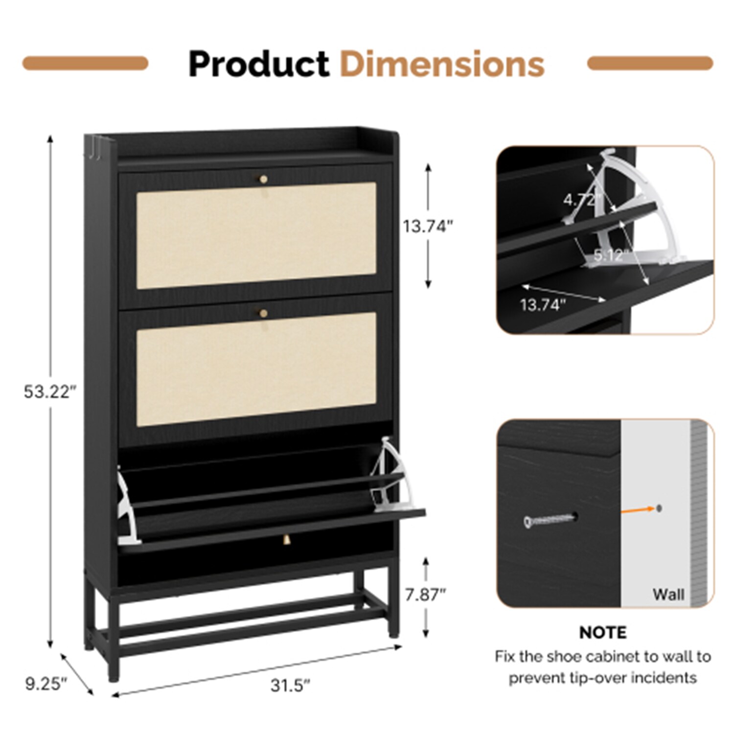 Mondawe MO-NM64621 Shoe-Racks - View #8