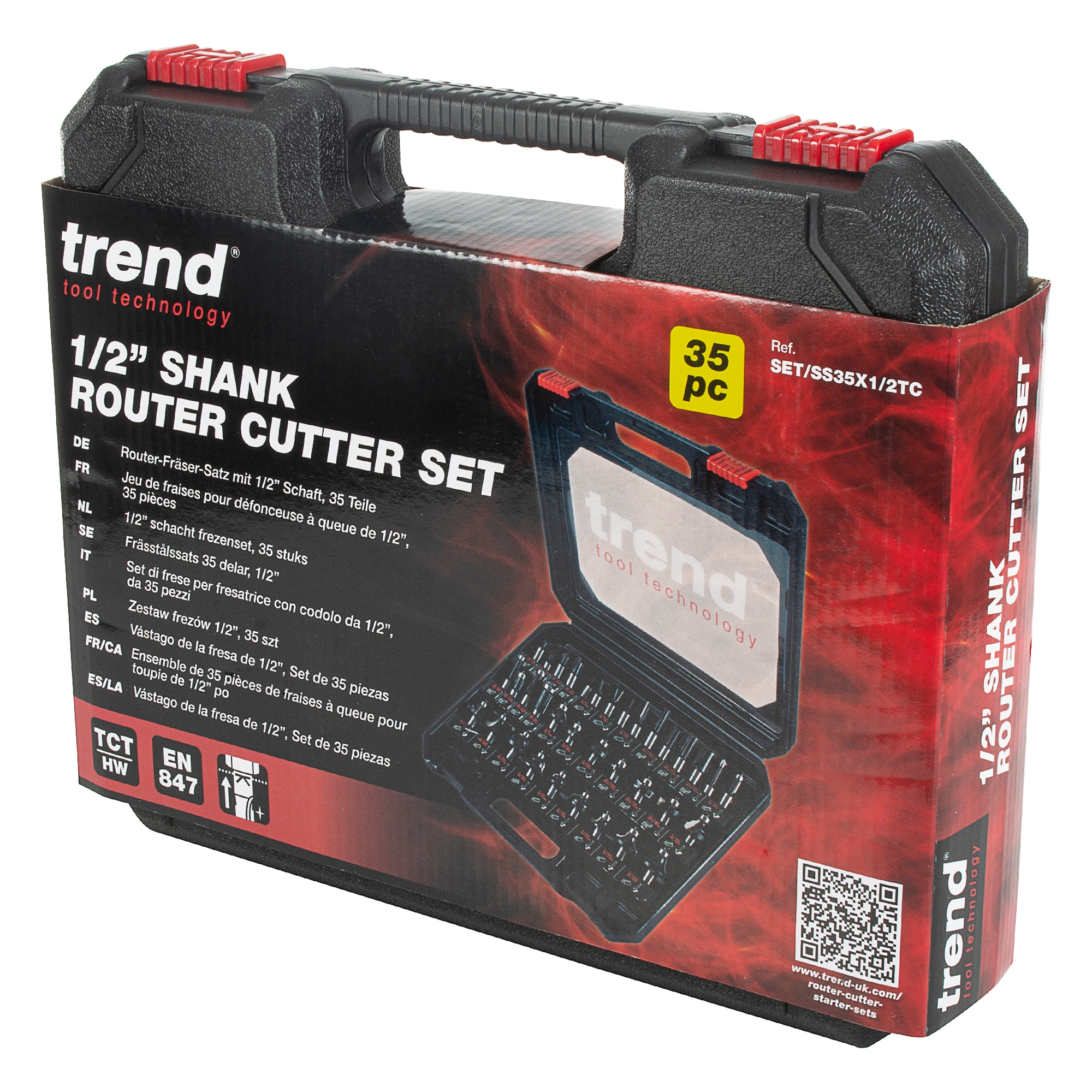 Trend Tool Technology SET/SS35X1/2TC Router-Bit-Sets - View #2