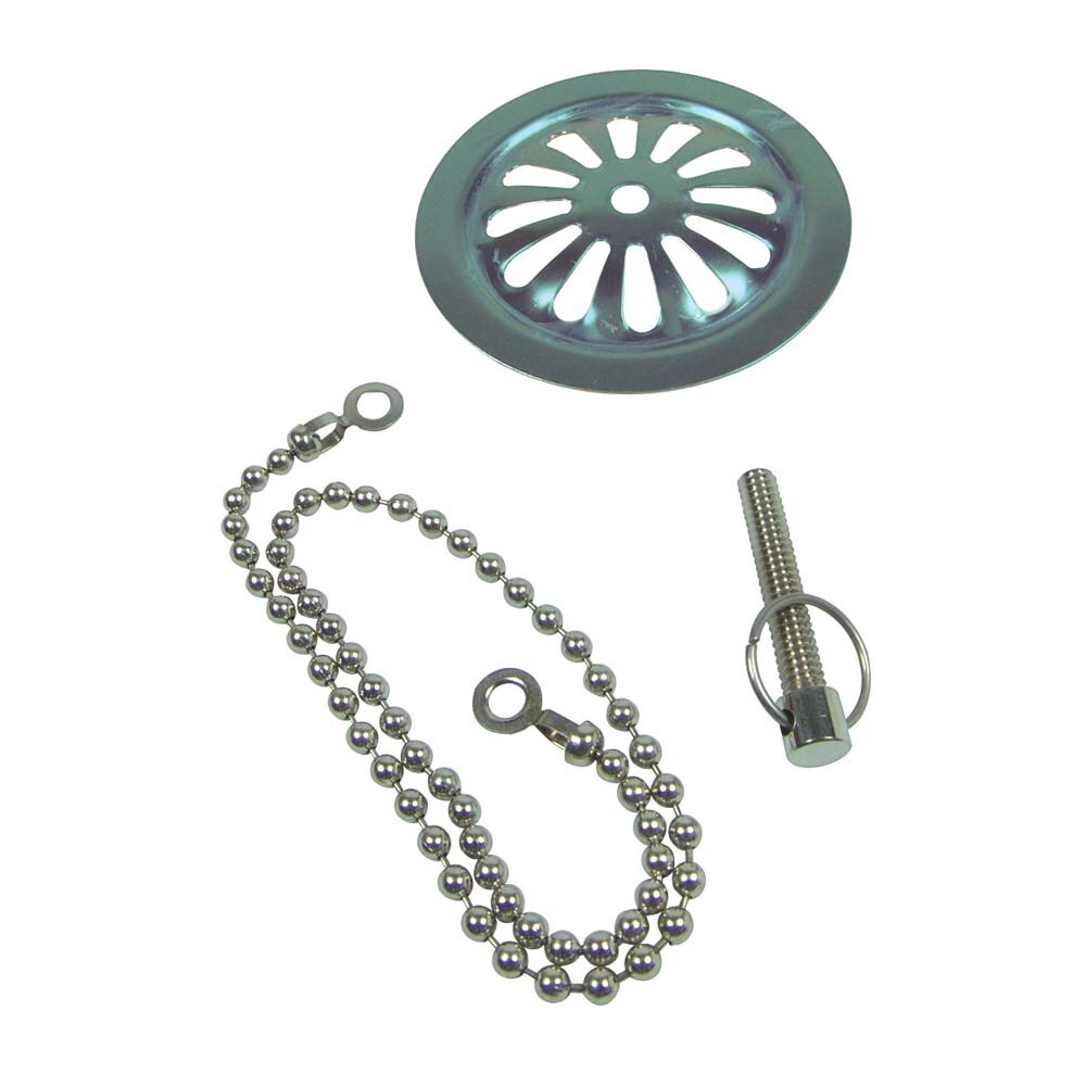 Danco 88922 3.19-in Chrome One-hole Face Plate with Screw