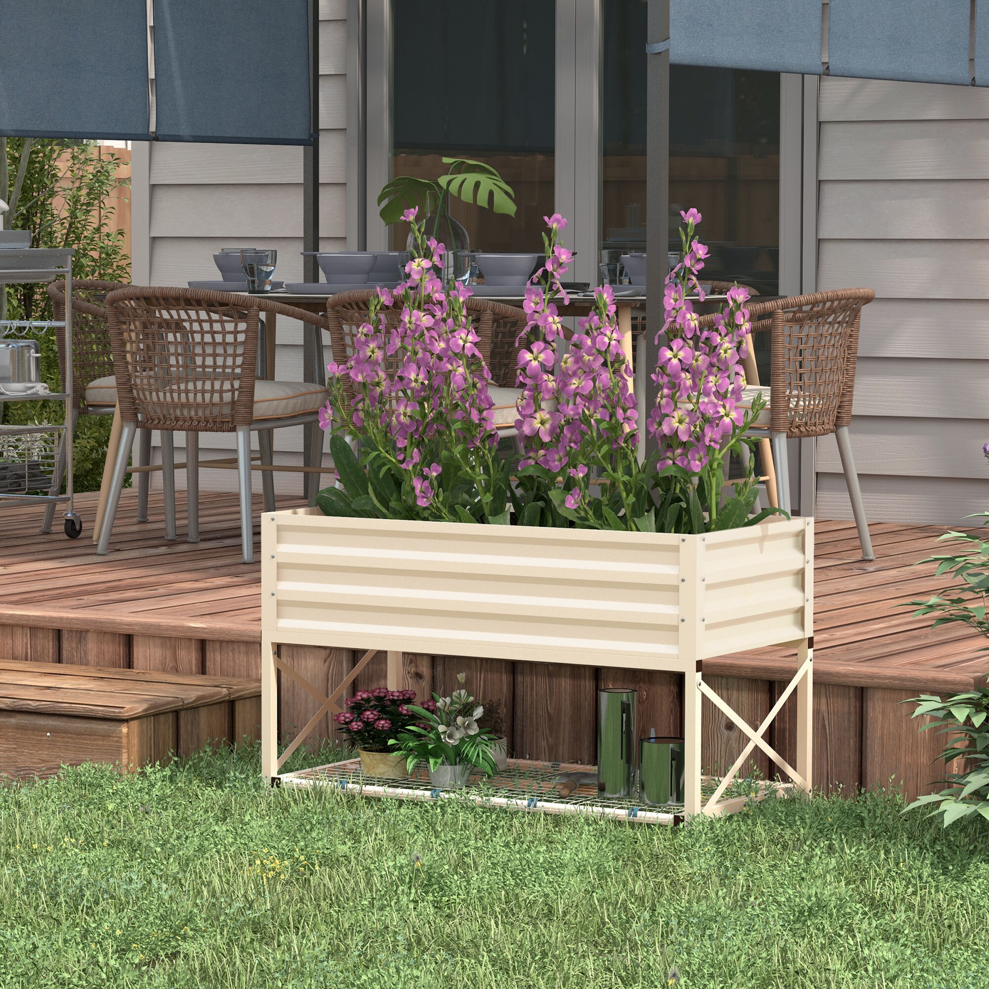 AHIOU HOME ZAAHG-P200468GB Raised-Planter-Boxes - View #4