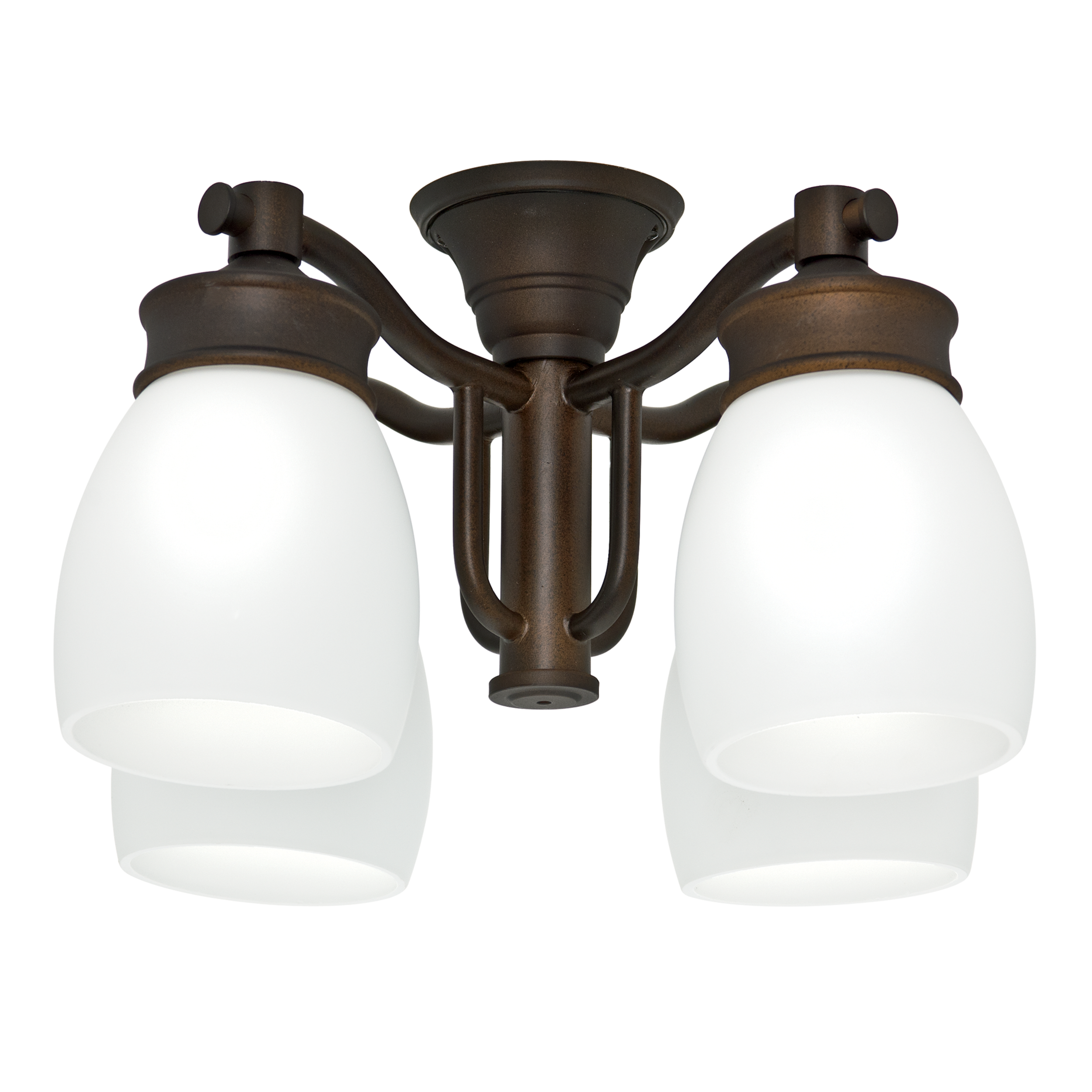 Casablanca 99091 4 -Light Bronze Fluorescent Ceiling Fan Light Kit