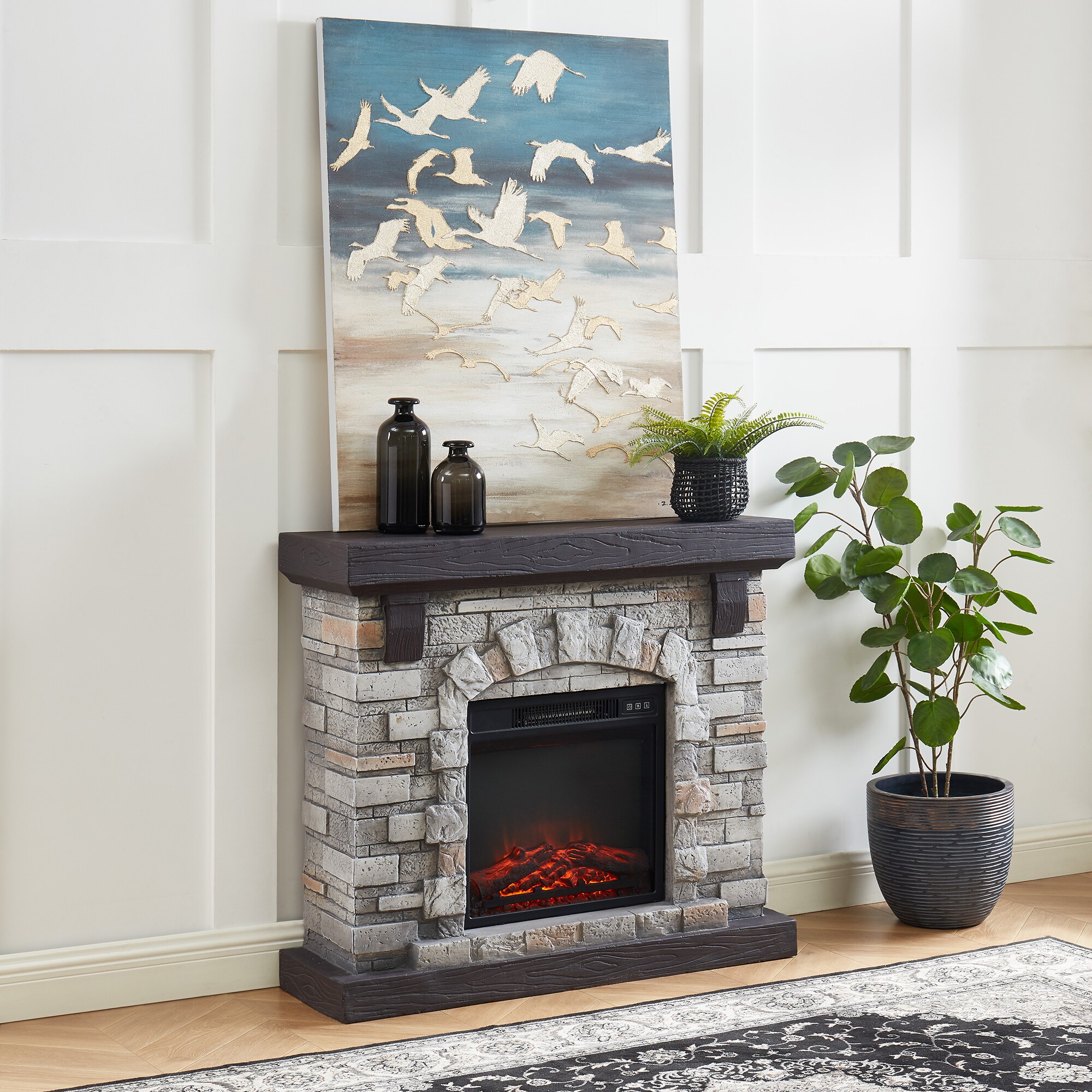 CASAINC CA-VCSFP-40-GR Electric-Fireplaces - View #3