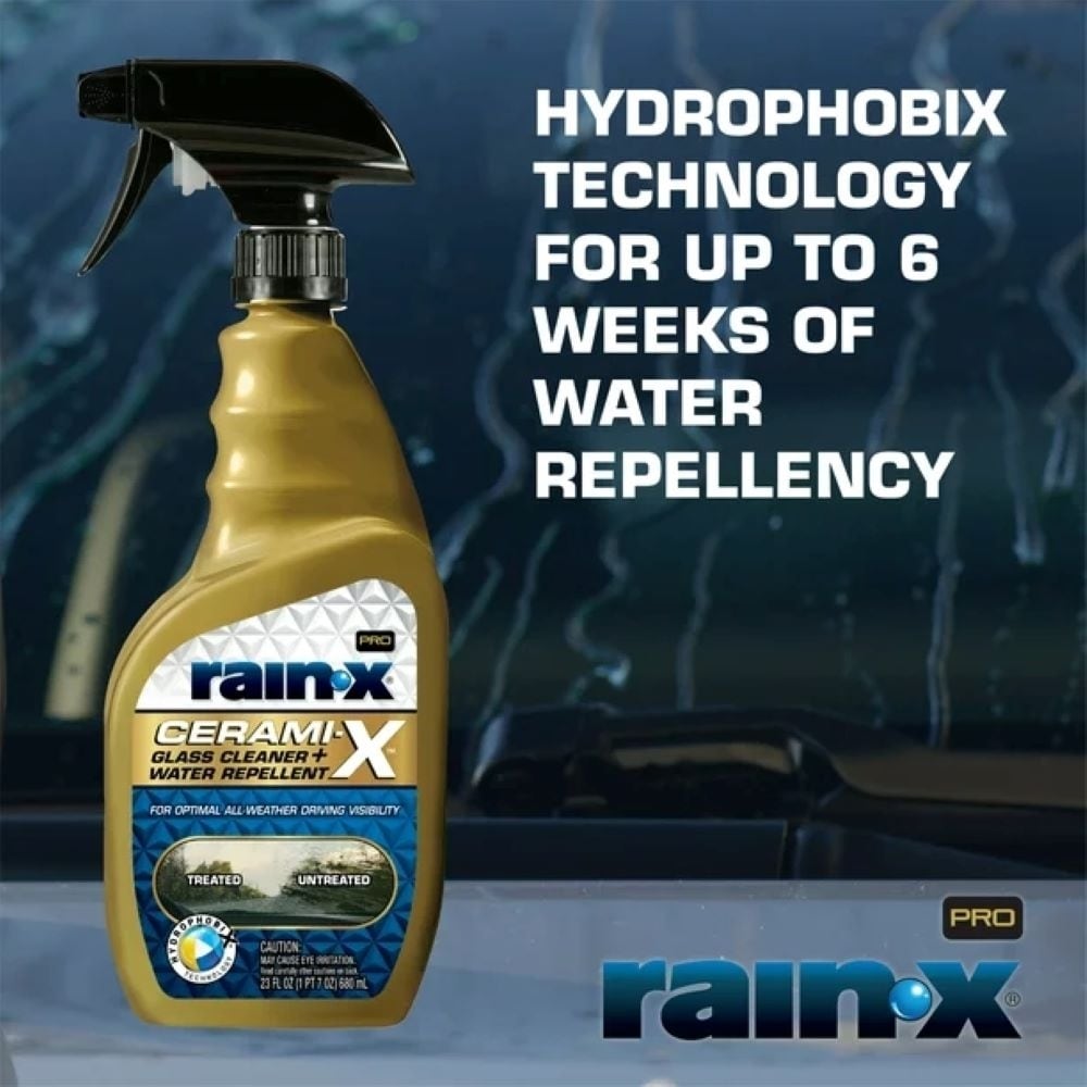 Rain-X 2-in-1 18-oz Aerosol Spray Glass Cleaner in the Glass Cleaners  department at