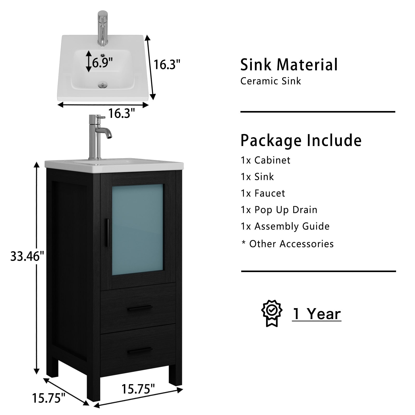 WONLINE USBR4786&USBR4788 Bath-Vanity-Combo - View #2