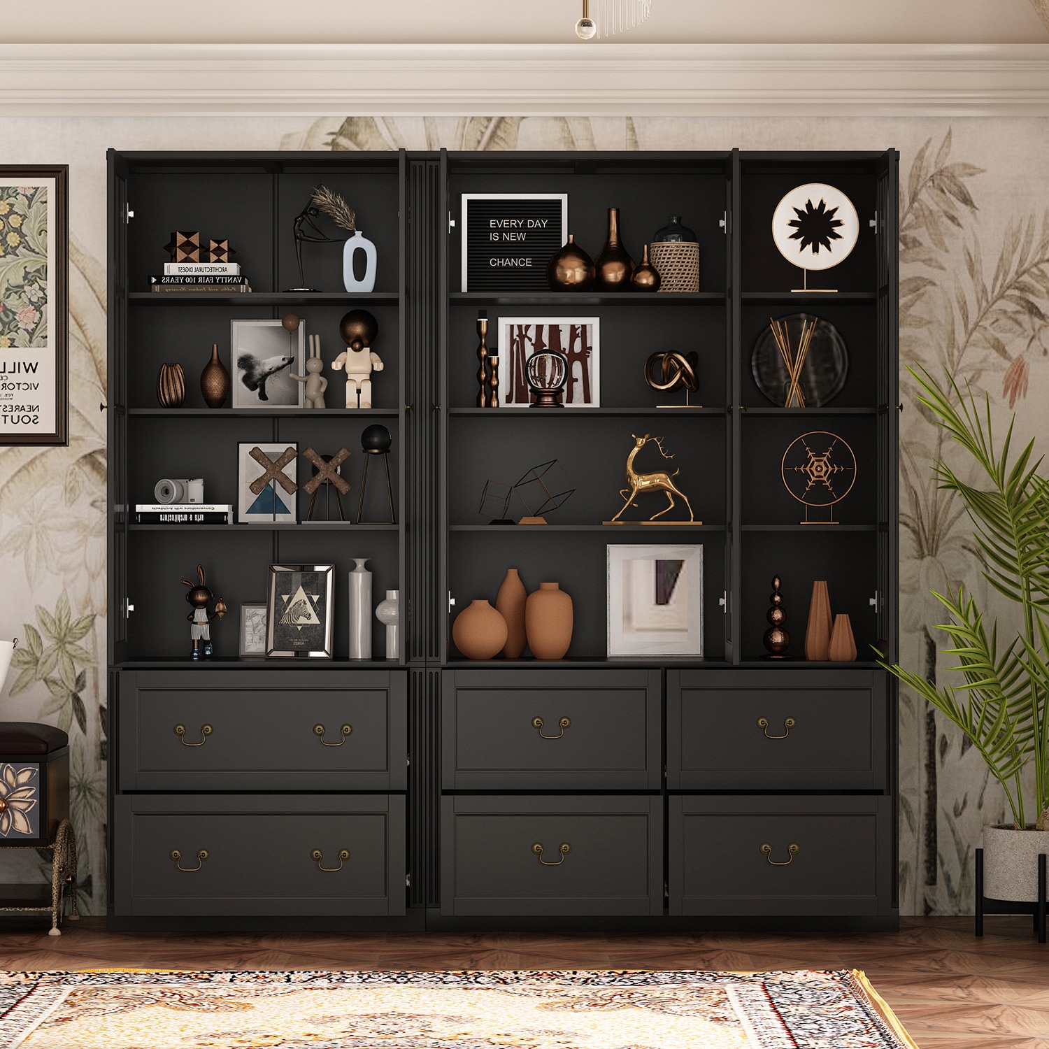 FUFU&GAGA KF020314-02+315-0304 bookcases - View #3