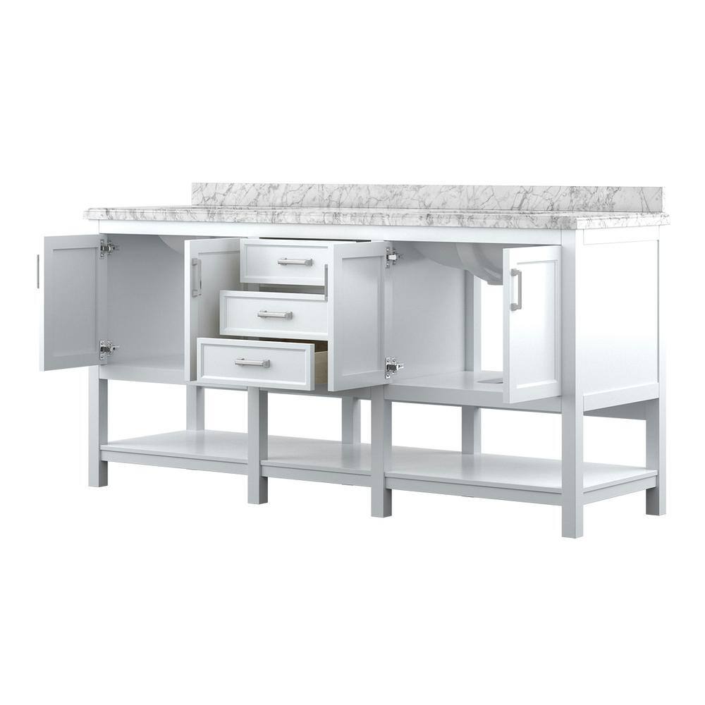 Design Element AF-72-WHI Bath-Vanity-Combo - View #7