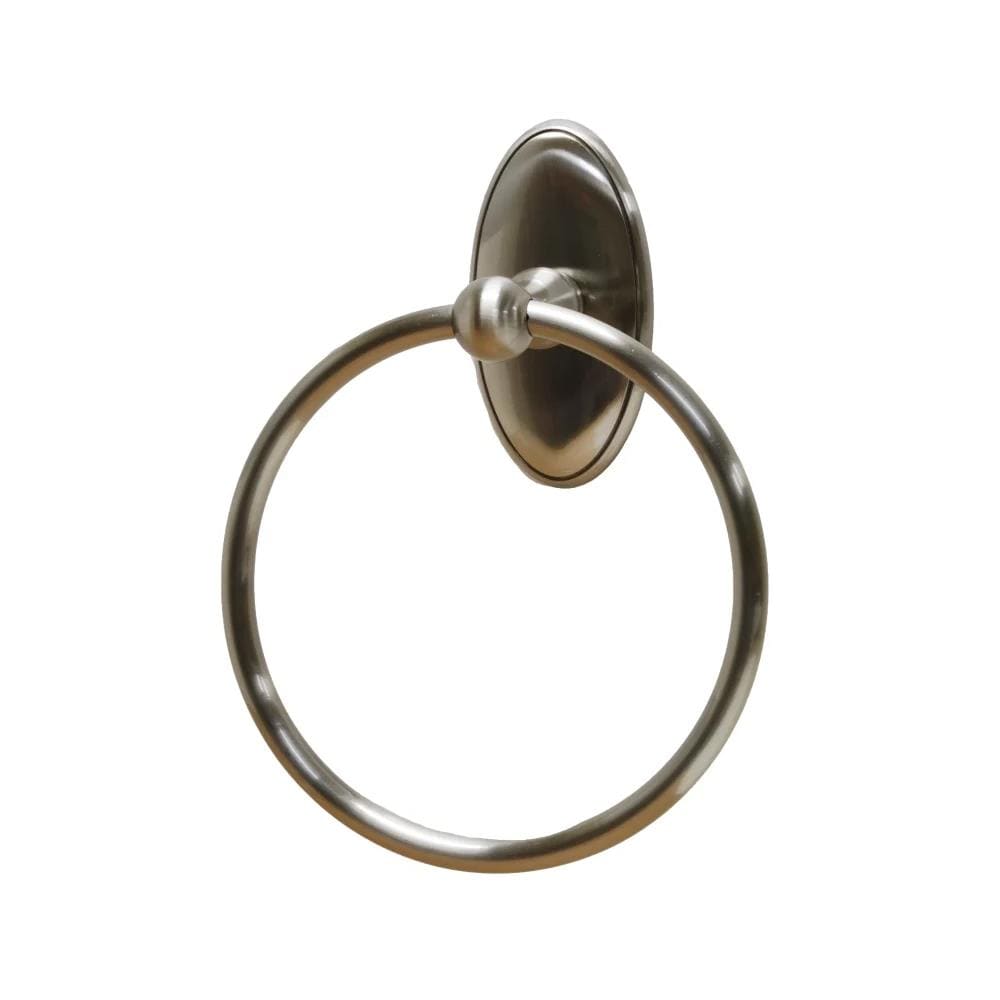 Residential Essentials 2486SN Addison Satin nickel Wall mount Single Towel Ring