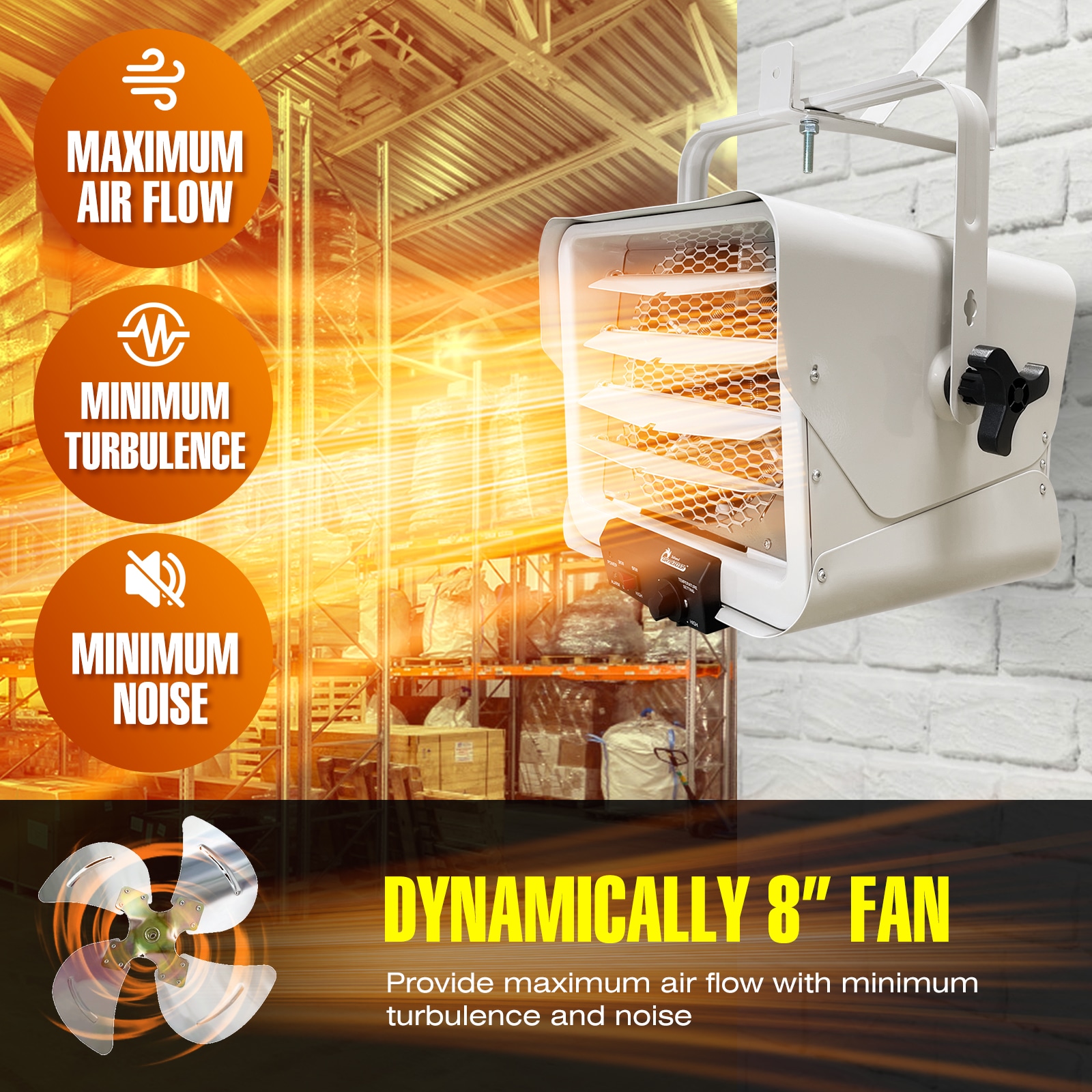 Dr. Infrared Heater DR966 Wall-Heaters-Electric - View #4