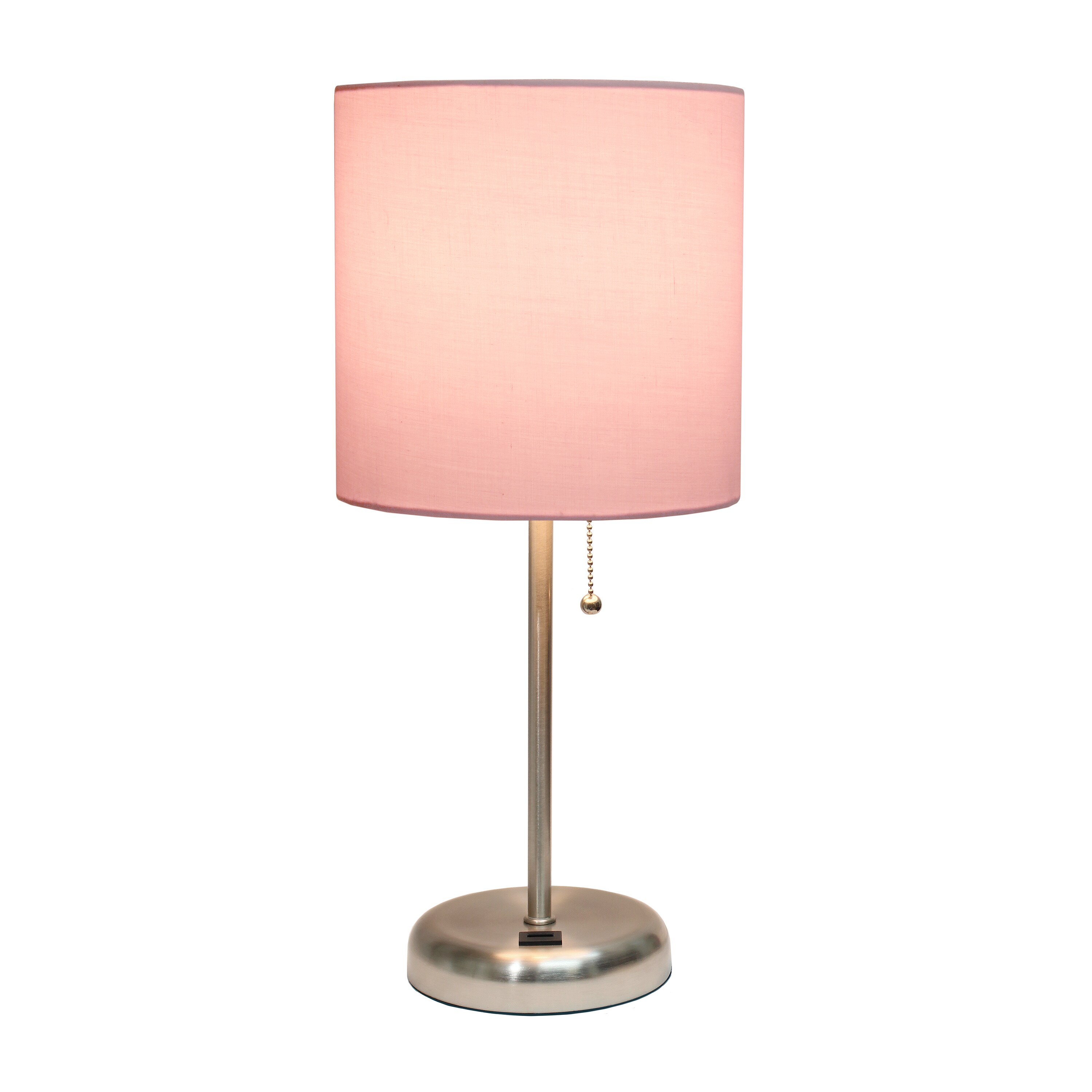 light pink lampshade