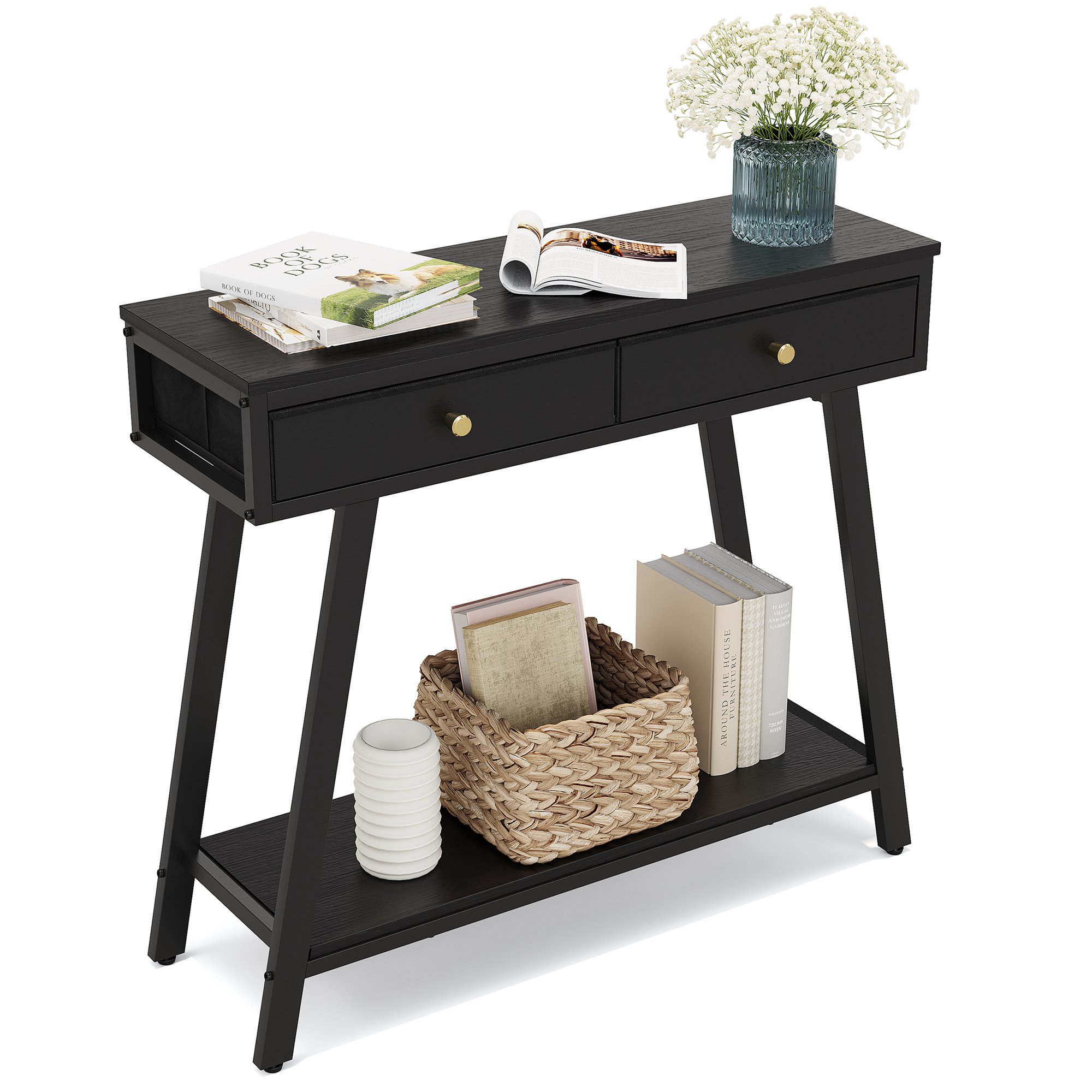 Crestlive Products CL-TB040BLK Console-Sofa-Tables - View #9