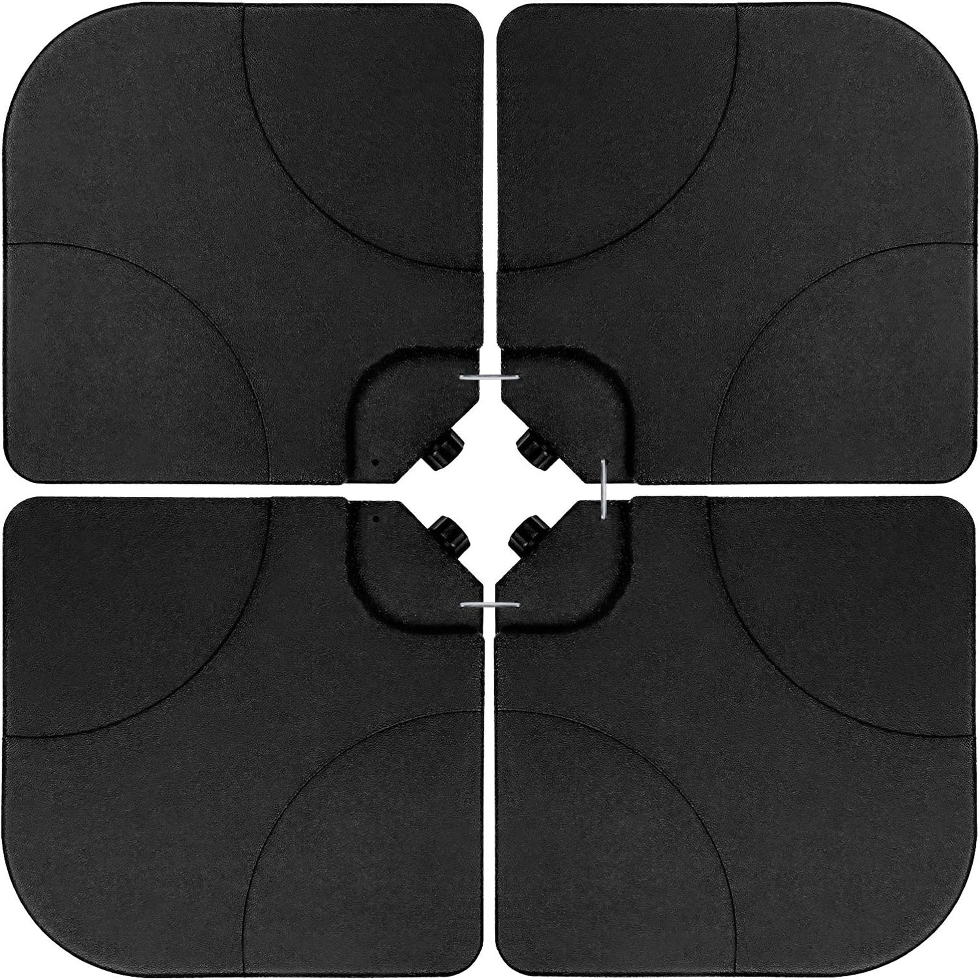 Fun Orange FUNHWCP116 180lbs Heavy Duty Patio Market Umbrella Base Black Patio Umbrella Base