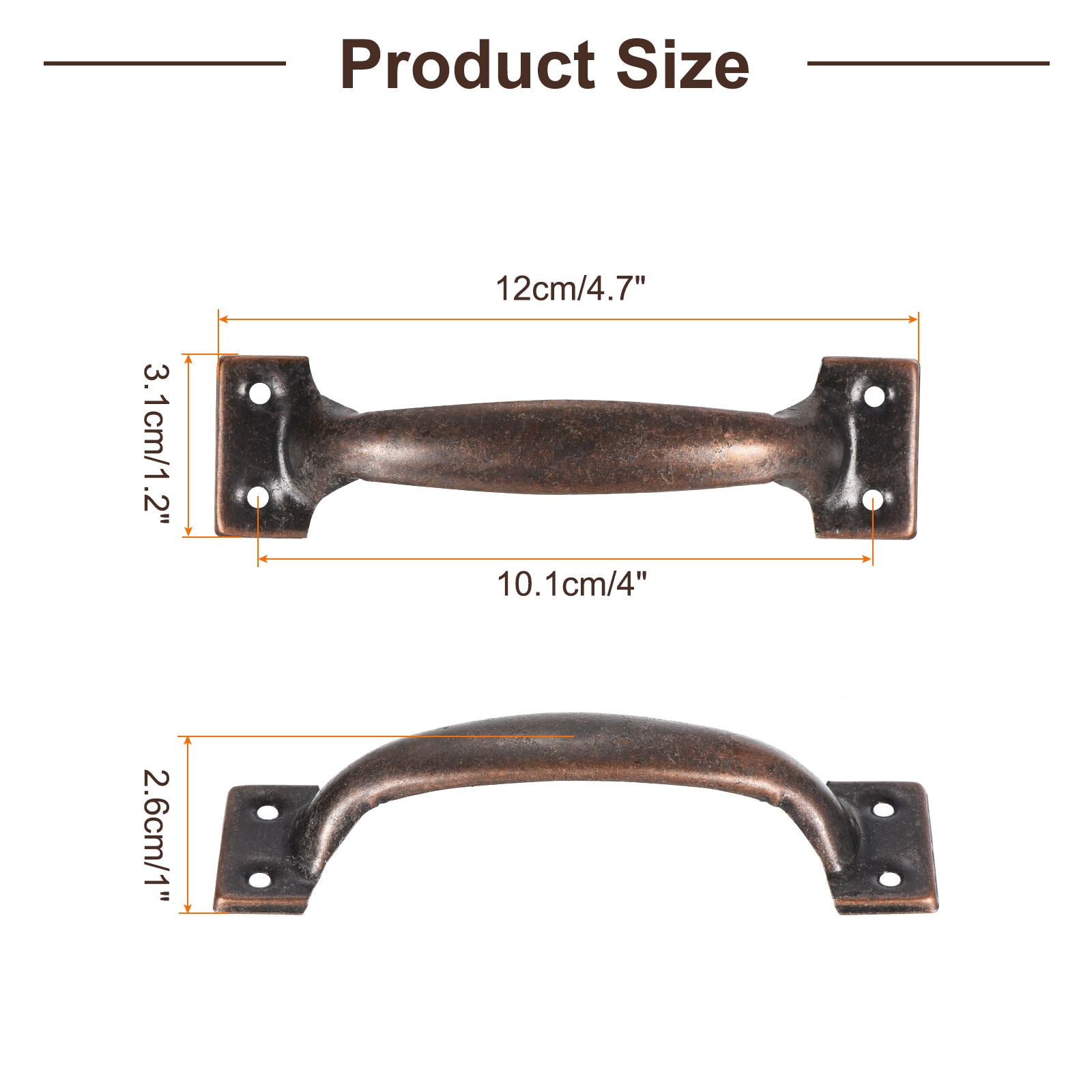 Unique Bargains S25093000UX5564 Cabinet-Pulls - Thumbnail View #2