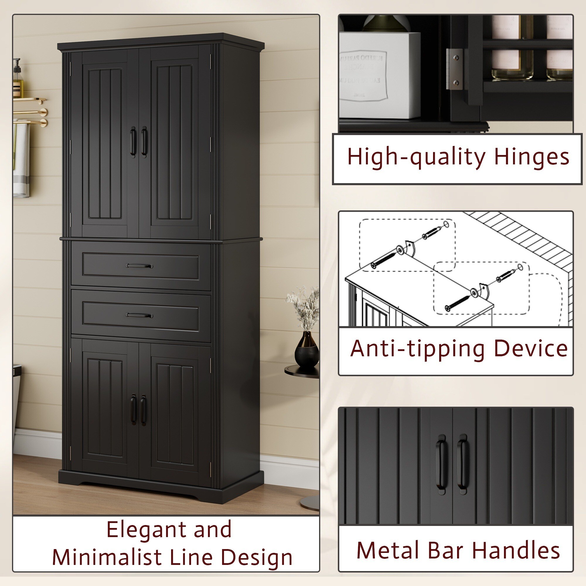 IAK ZYM104023 Linen-Cabinets - View #18