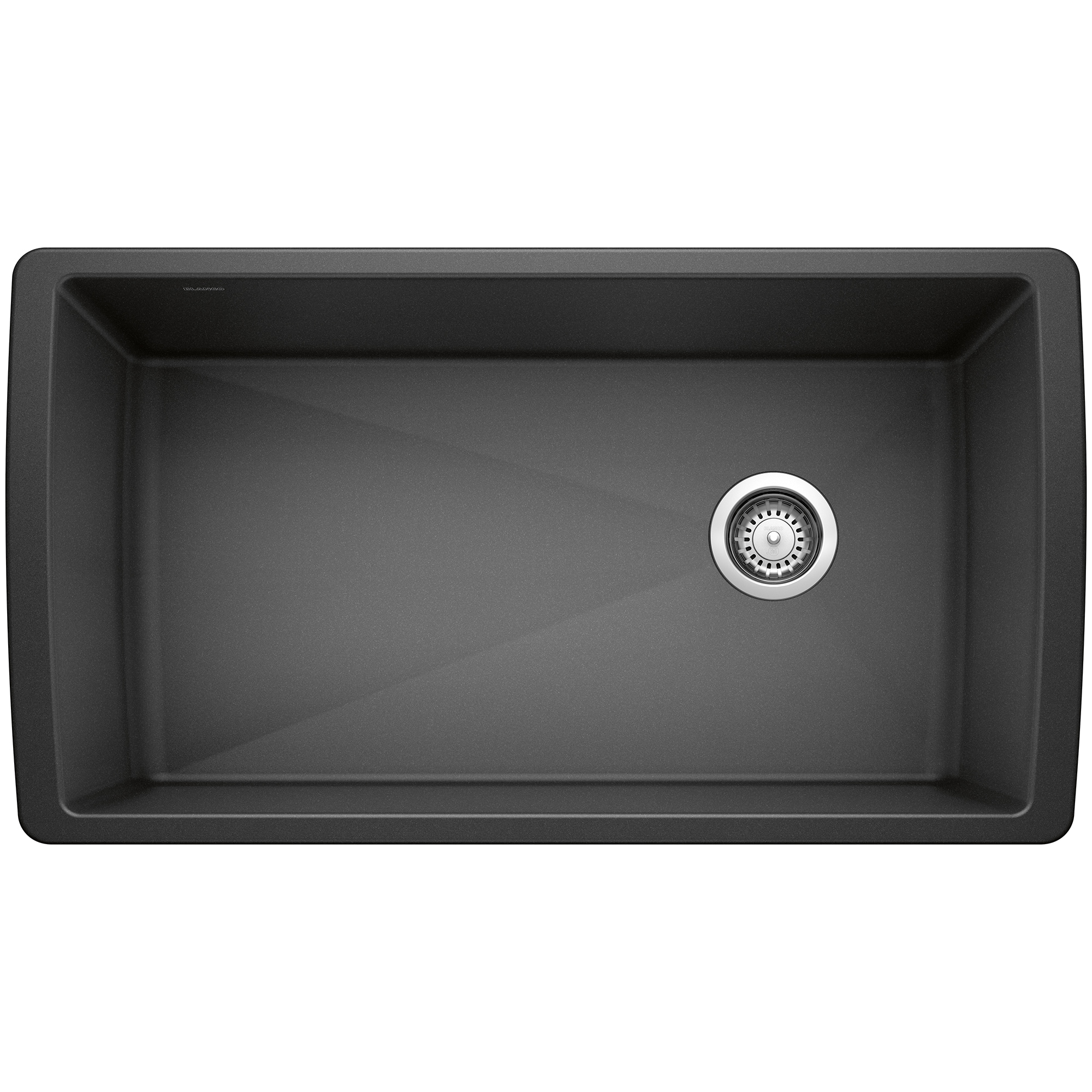 BLANCO 441768 Diamond Silgranit Undermount 33.5-in x 18.5-in Granite Single bowl Kitchen Sink