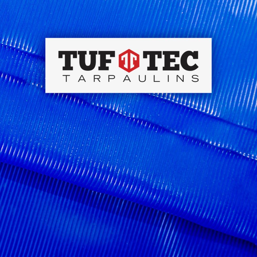Tuf-Tec Premium 6-ft x 9-ft Blue Water resistant Commercial Plastic 6-mil Tarp