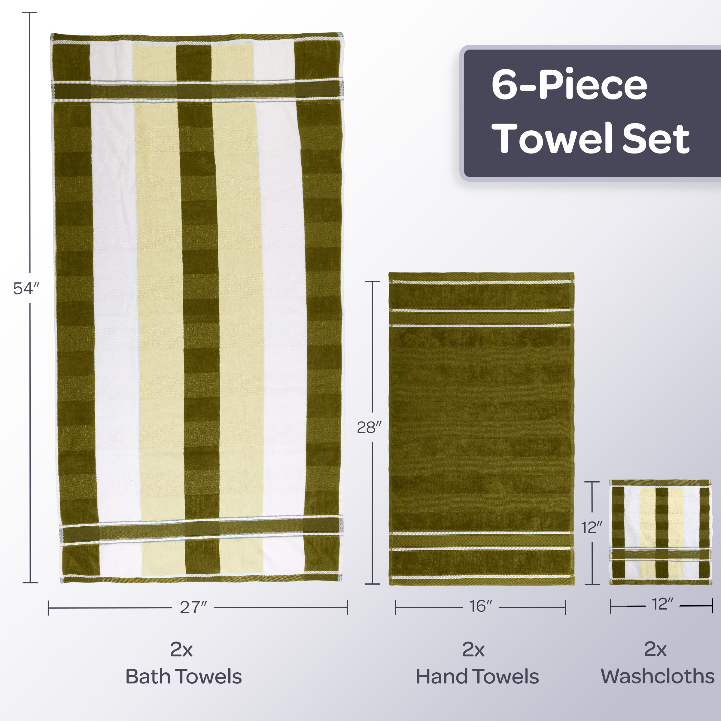 Hastings Home 145399PTV Bath-Towels - View #6