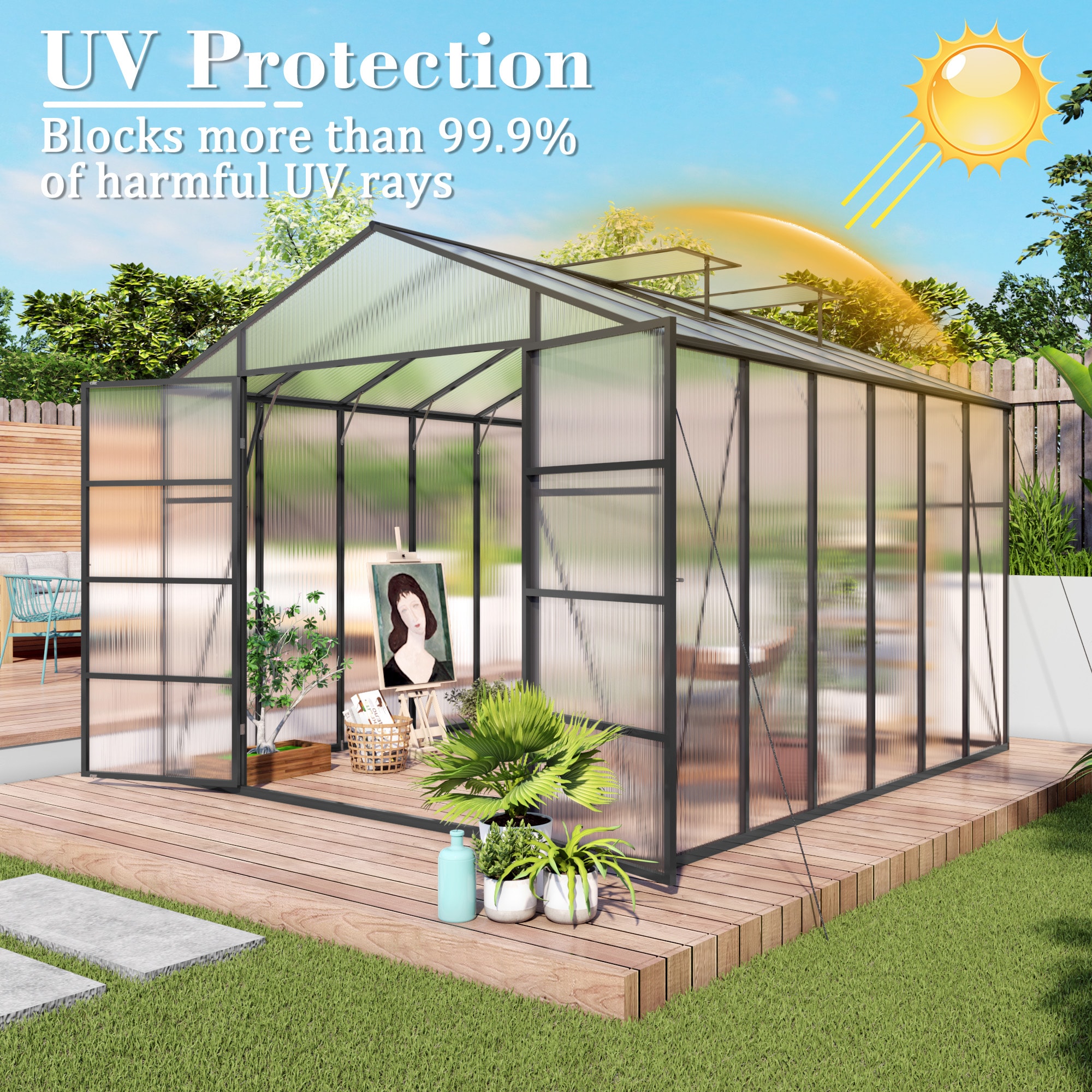 Dimakai DI-MI-S017 greenhouses - View #4