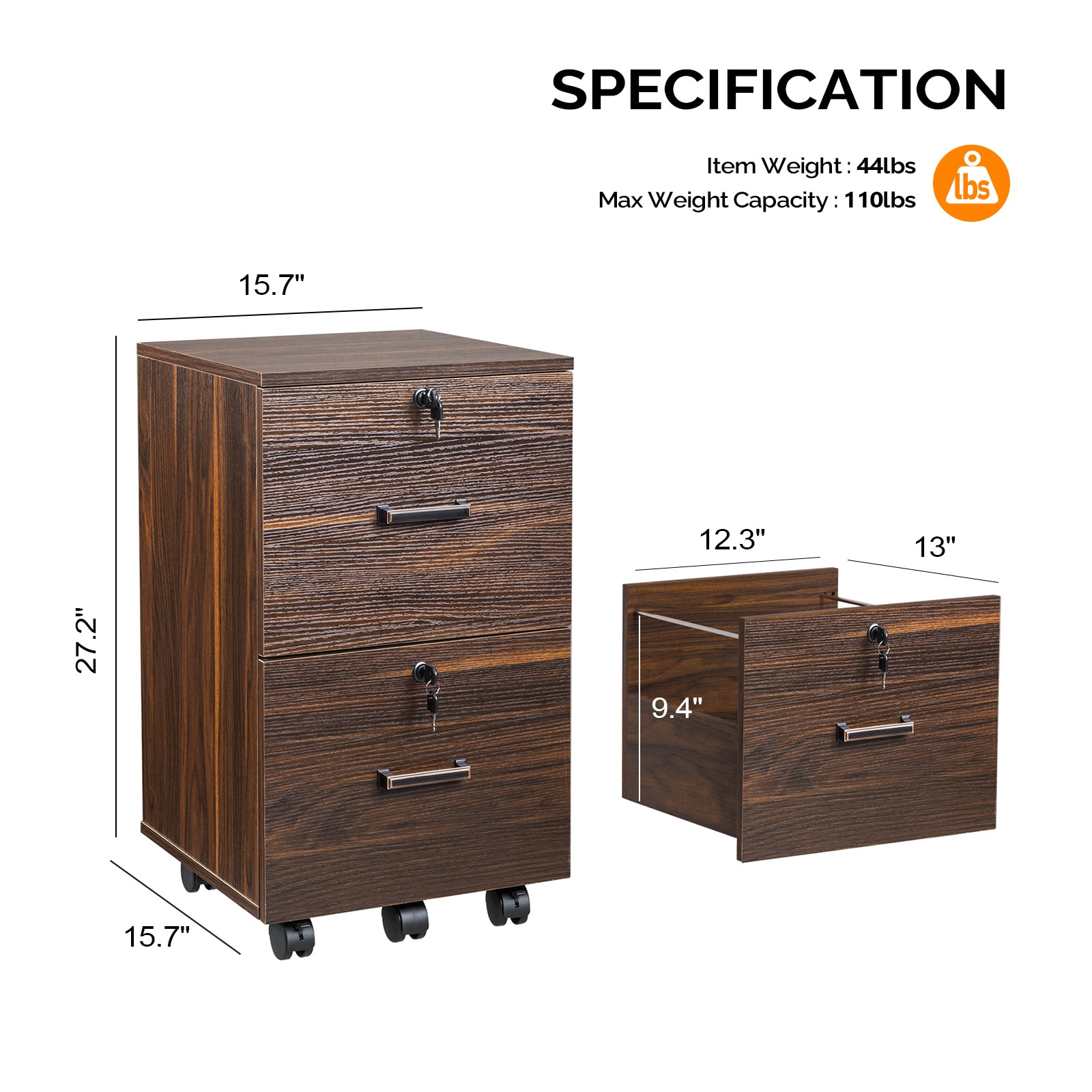 VINGLI LS-G52002795 Filing-Cabinets - View #2