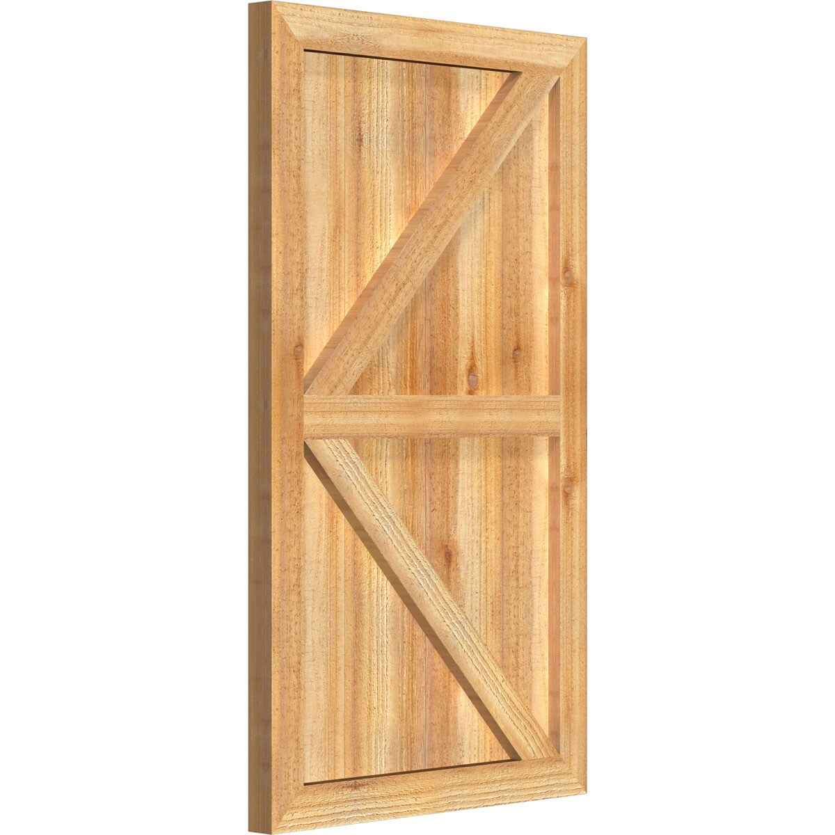 Ekena Millwork RBF06Z21X037RWR Exterior-Shutters - View #2