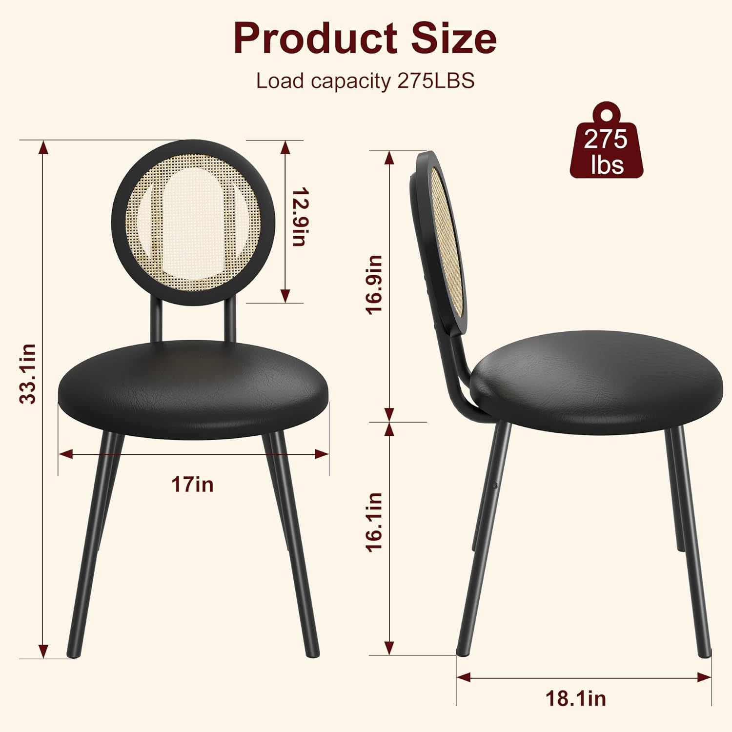 Qeetex PHO-11B0K29E-HNN stools - View #2