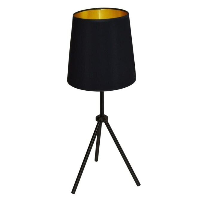 Matte Black Tripod Table Lamp, Black Tripod Desk Lamp