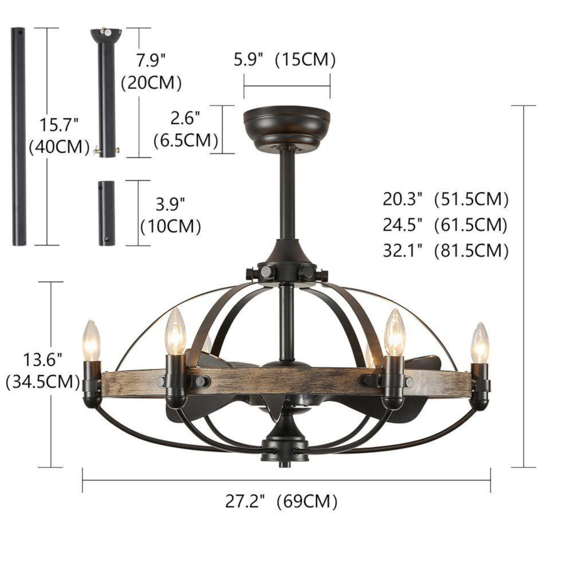 Antoine LSFD-10 Ceiling-Fans - View #11