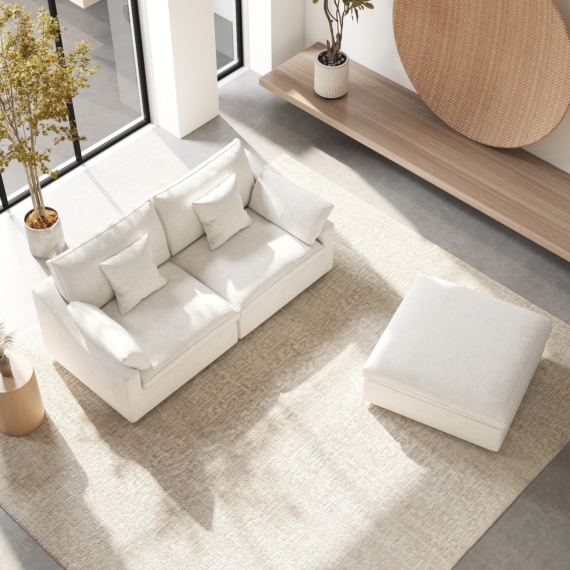 BuotiqHom DH-S2+1-140WE Sofas-Loveseats - View #2