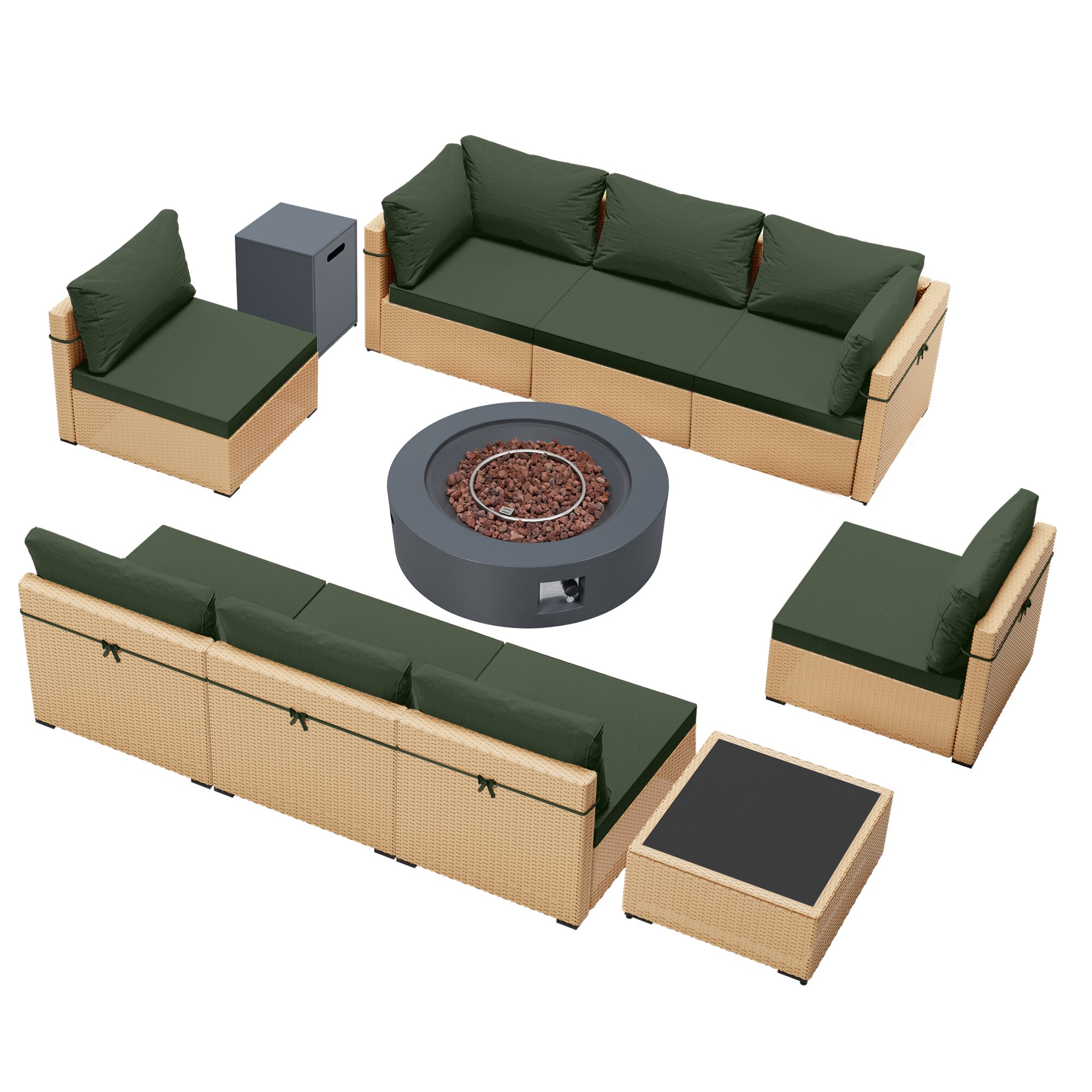 Patio Watcher LS-RT9-KD42DK-Y3 Patio-Conversation-Sets - View #2