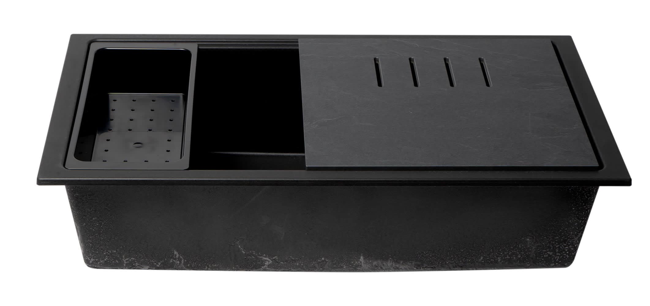 ALFI AB3418SBUM-BLA Kitchen-Sinks - View #5
