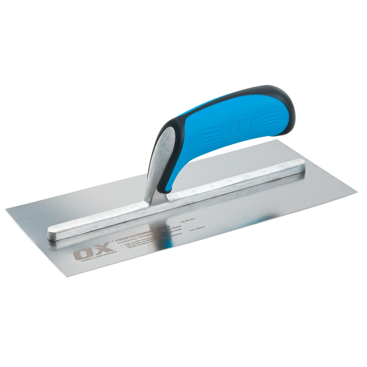OX Tools OX-P011011 11.1-Inches x 4.5-Inches Stainless steel Insulator Trowel