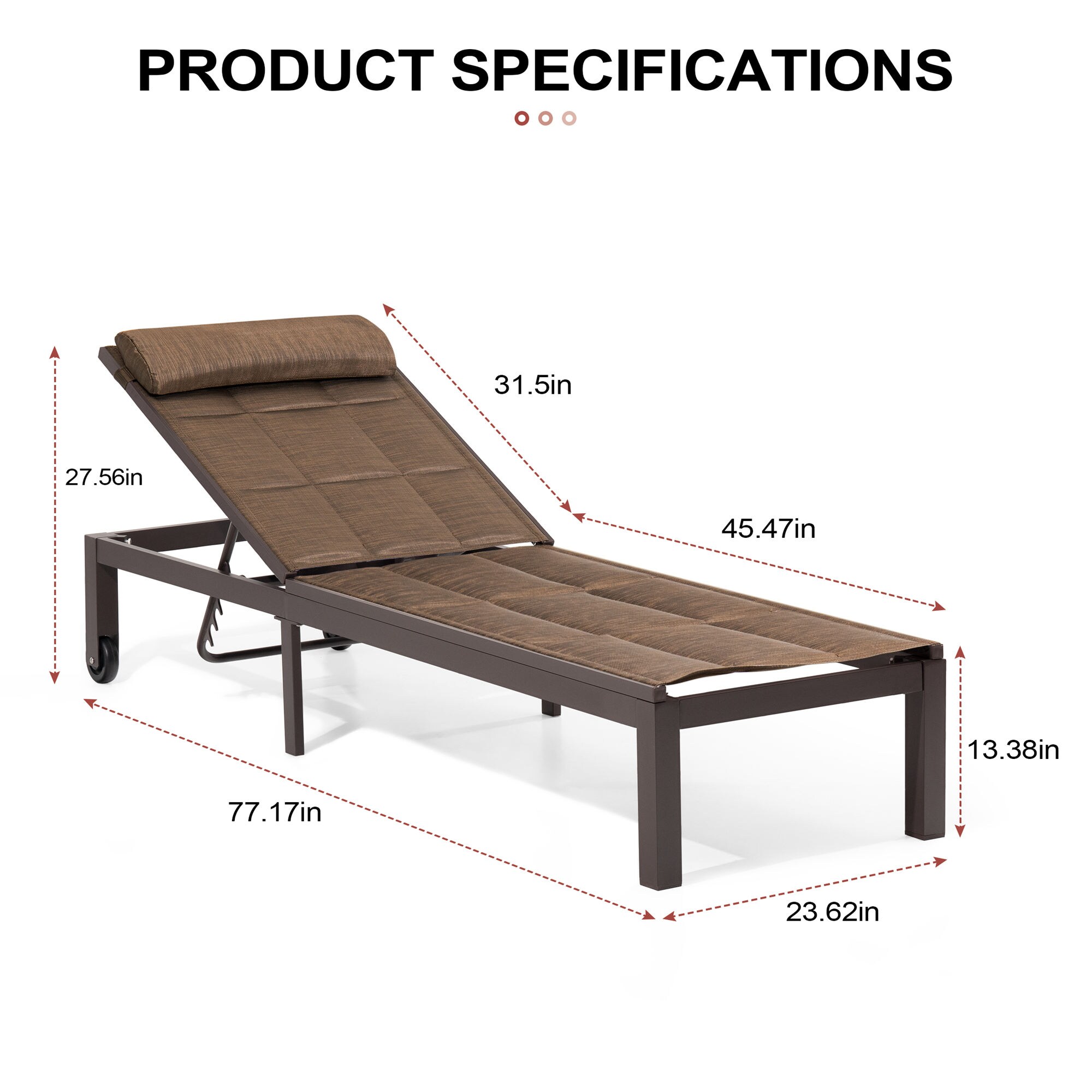 Crestlive Products CL-LG007BRN Patio-Chairs - View #4